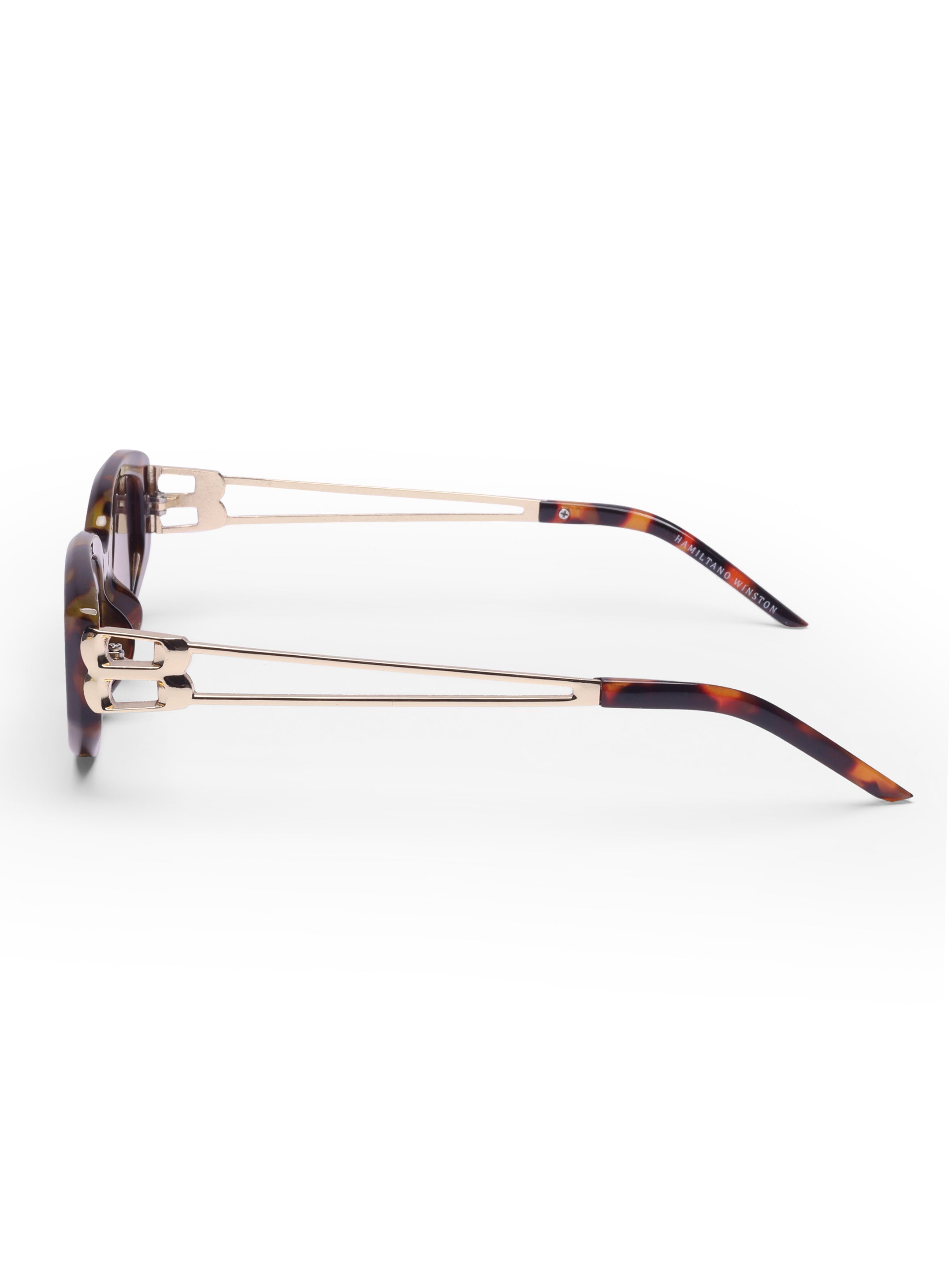 Women's Leopard Brown Cat Eye Sunglasses