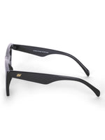 Women's Black Cat Eye UV Protected Sunglasses