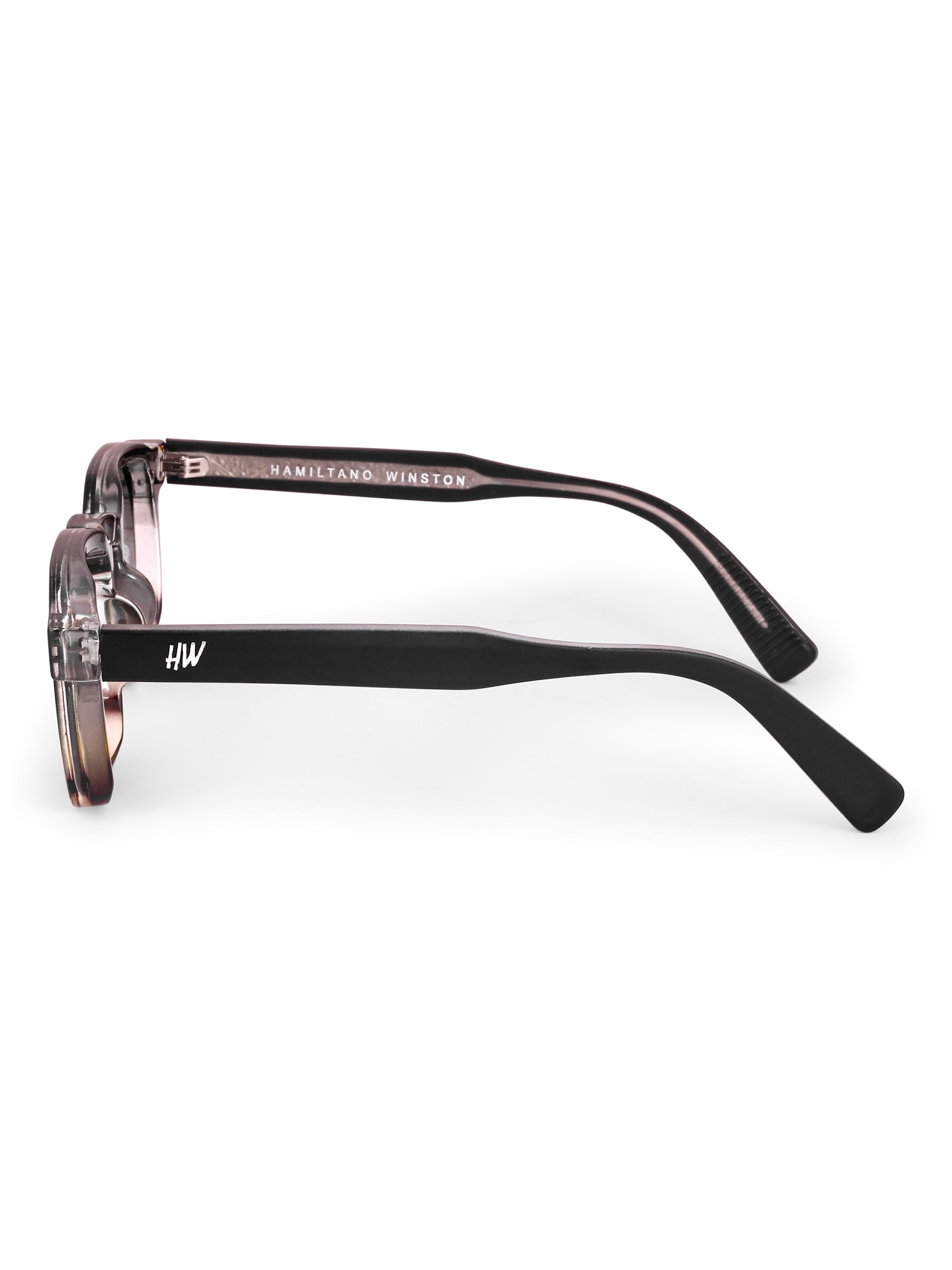 Men's Leopard Black Round UV Protected Sunglasses