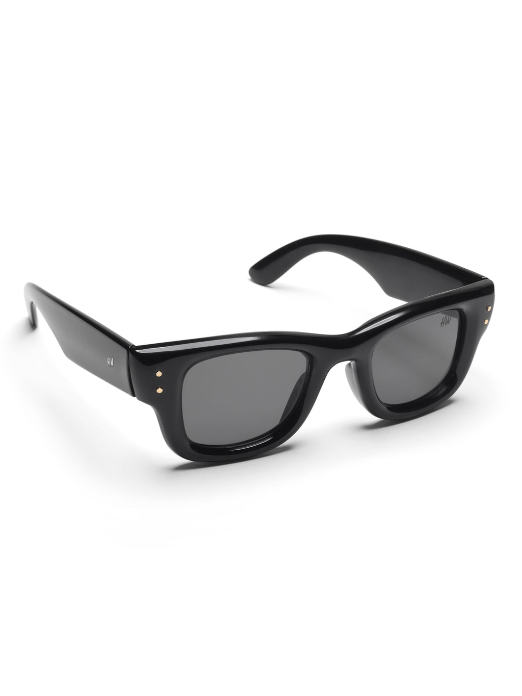 Virex Black Wayfarer Mens Sunglasses