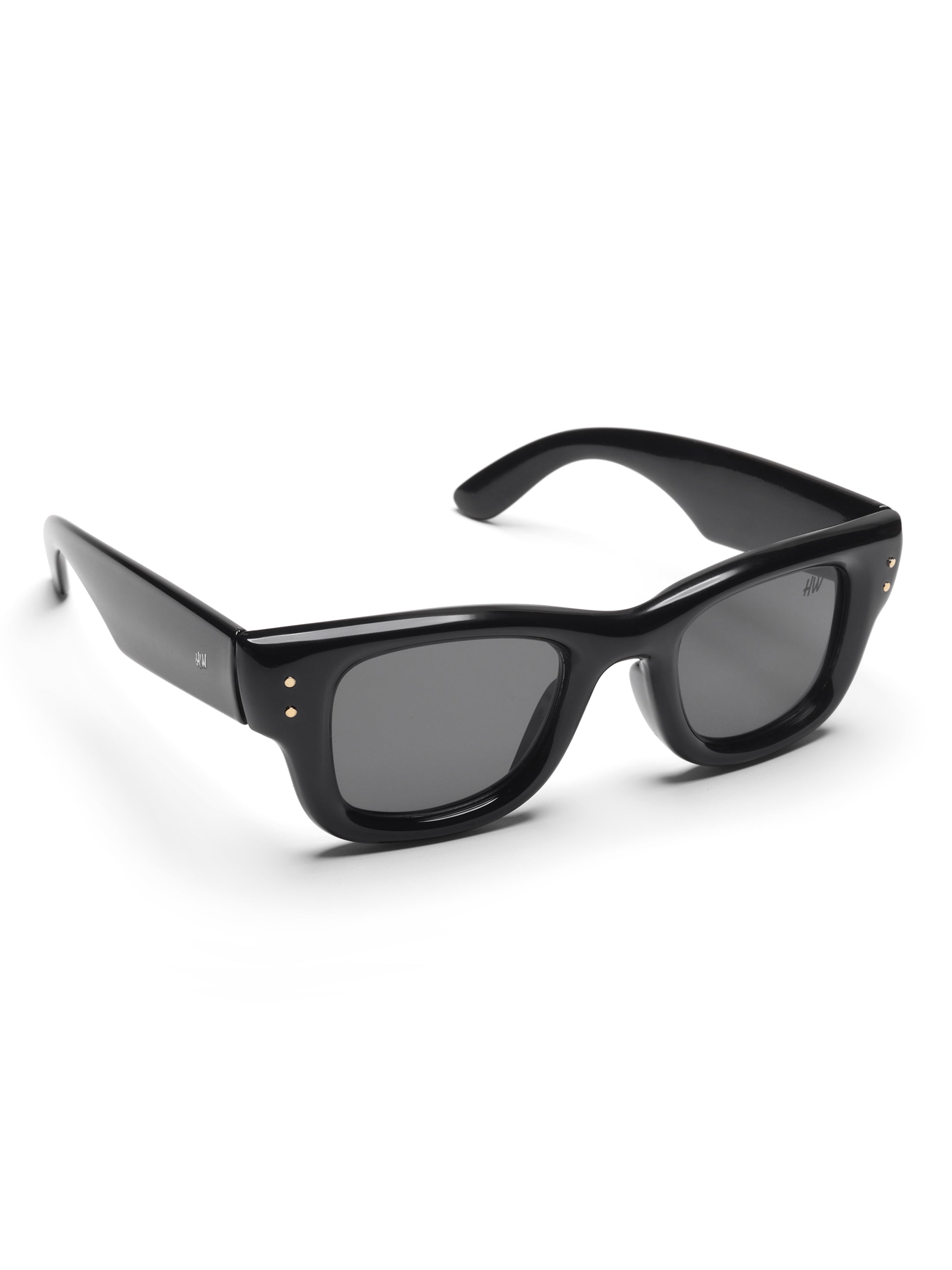 Virex Black Wayfarer Mens Sunglasses