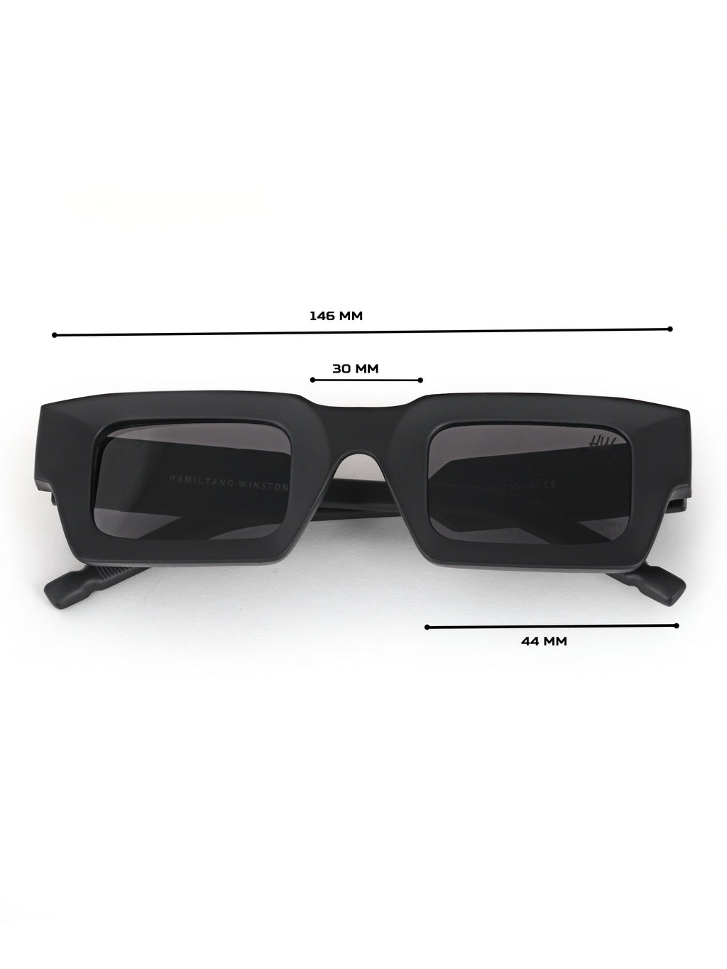 Men Wayfarer UV Protected Sunglasses Black