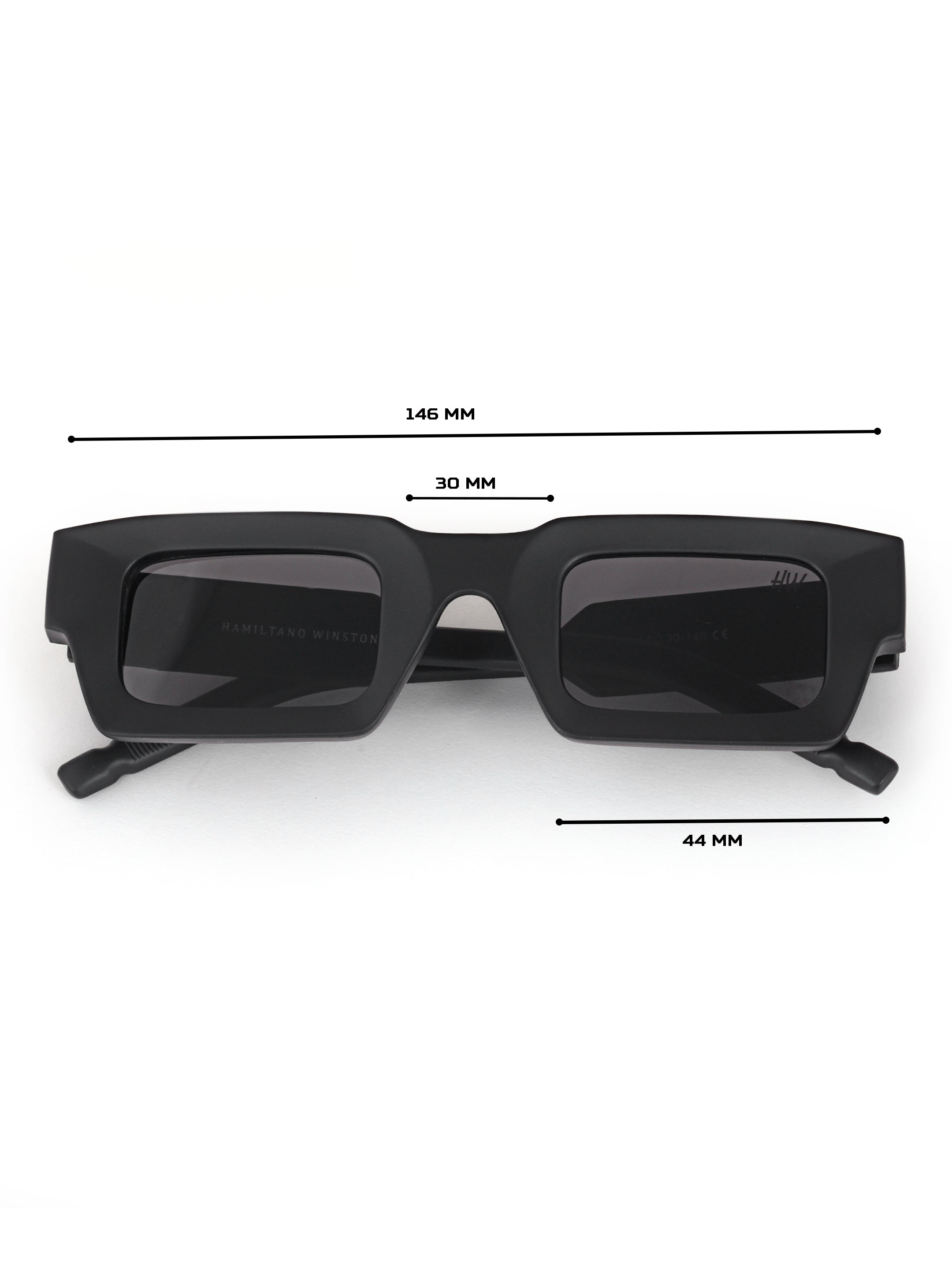 Men Wayfarer UV Protected Sunglasses Black