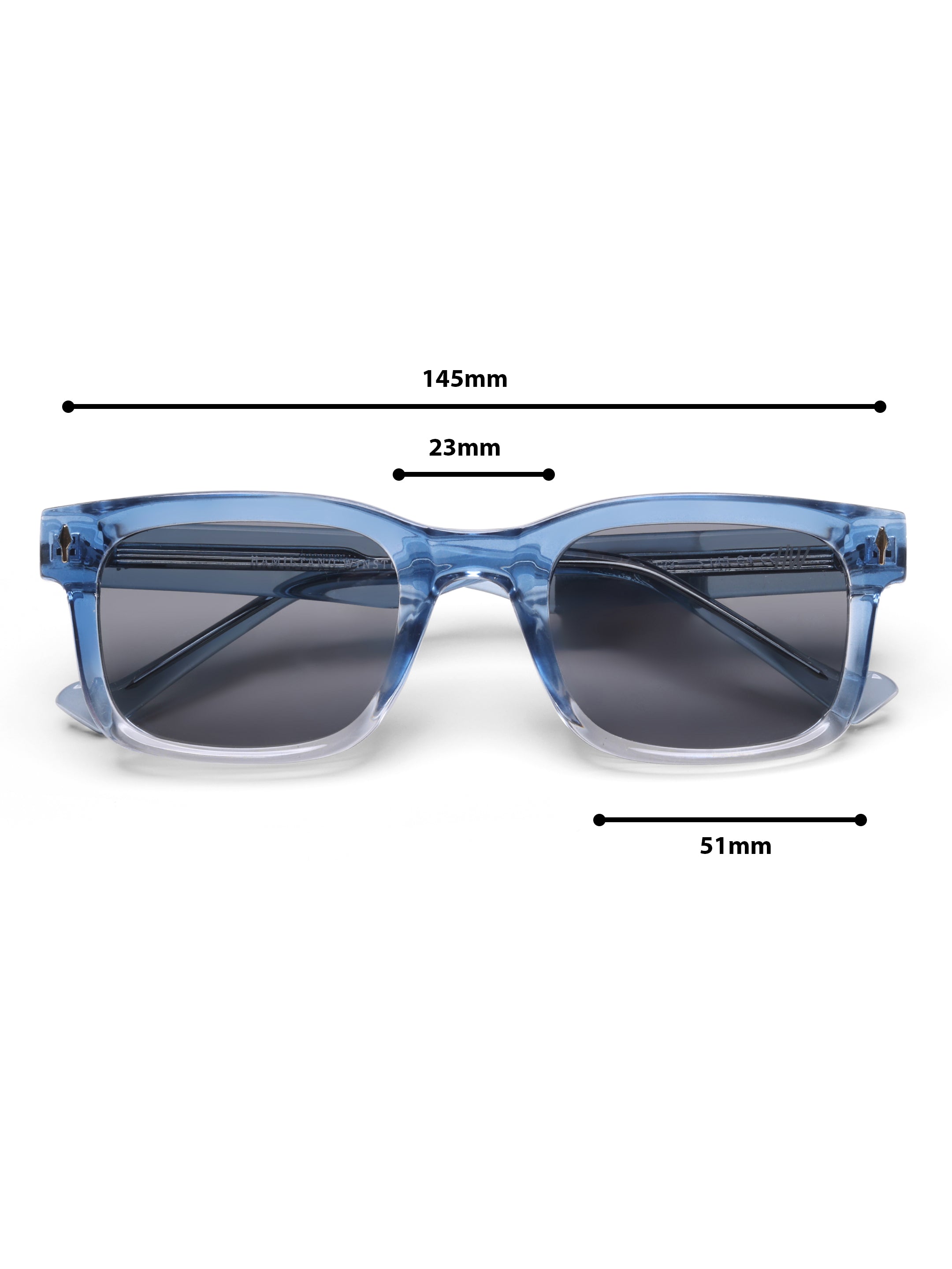 Raider Blue Wayfarer Mens Sunglasses