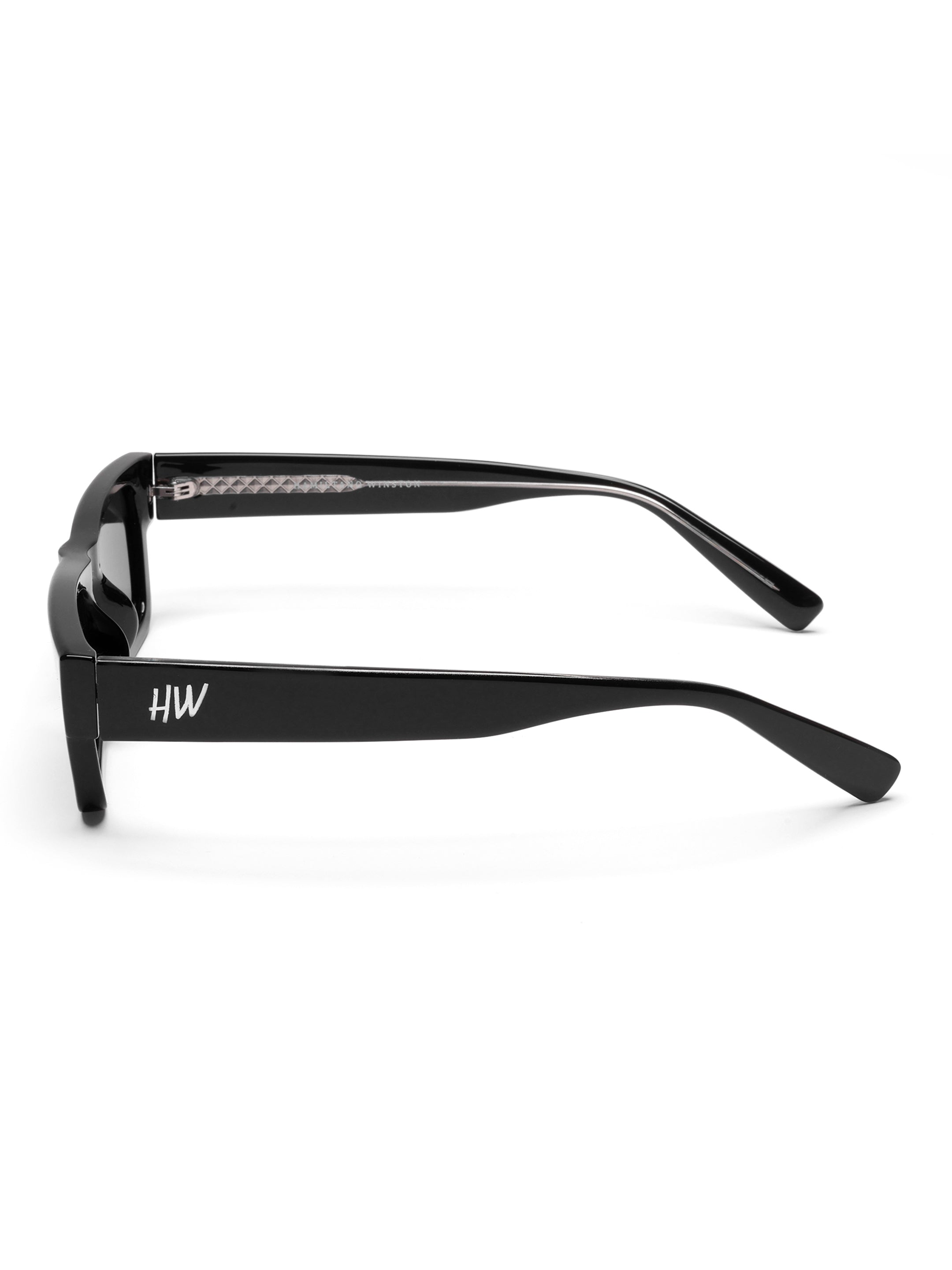 Zevron Black Wayfarer Mens Sunglasses