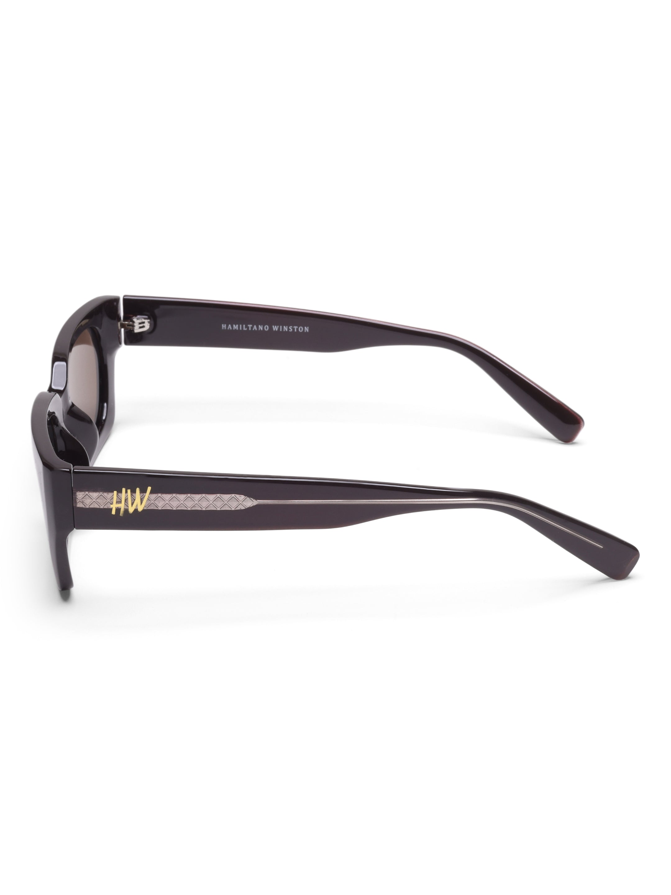 Solara Brown Oval UV Protected Womens Sunglasses