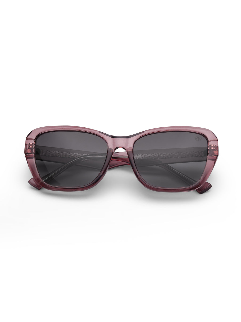 Women's Red Wayfarer Sunglasses