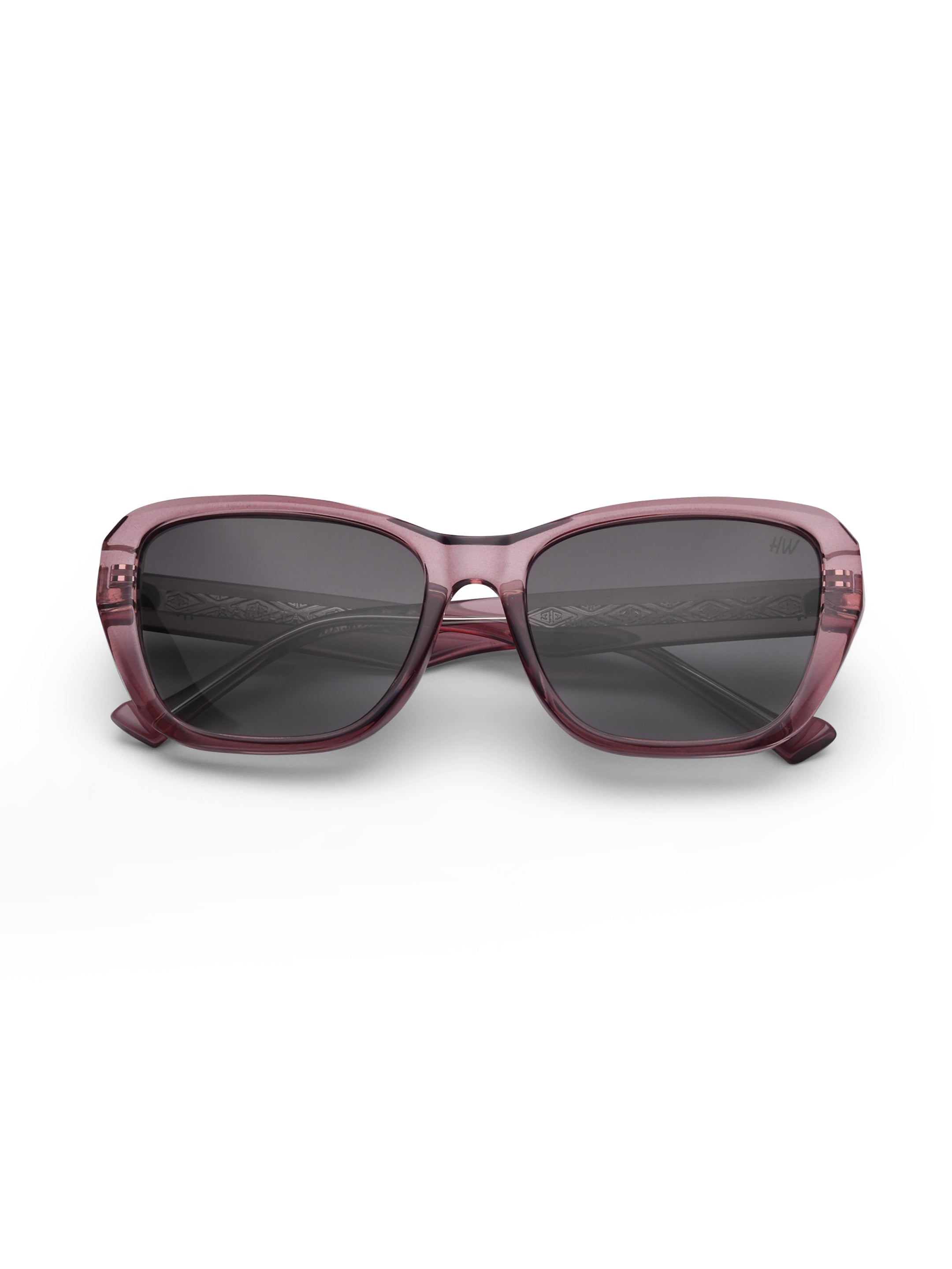 Women's Red Wayfarer Sunglasses