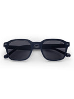 Men's Full Black UV Protected Hexagon Sunglasses