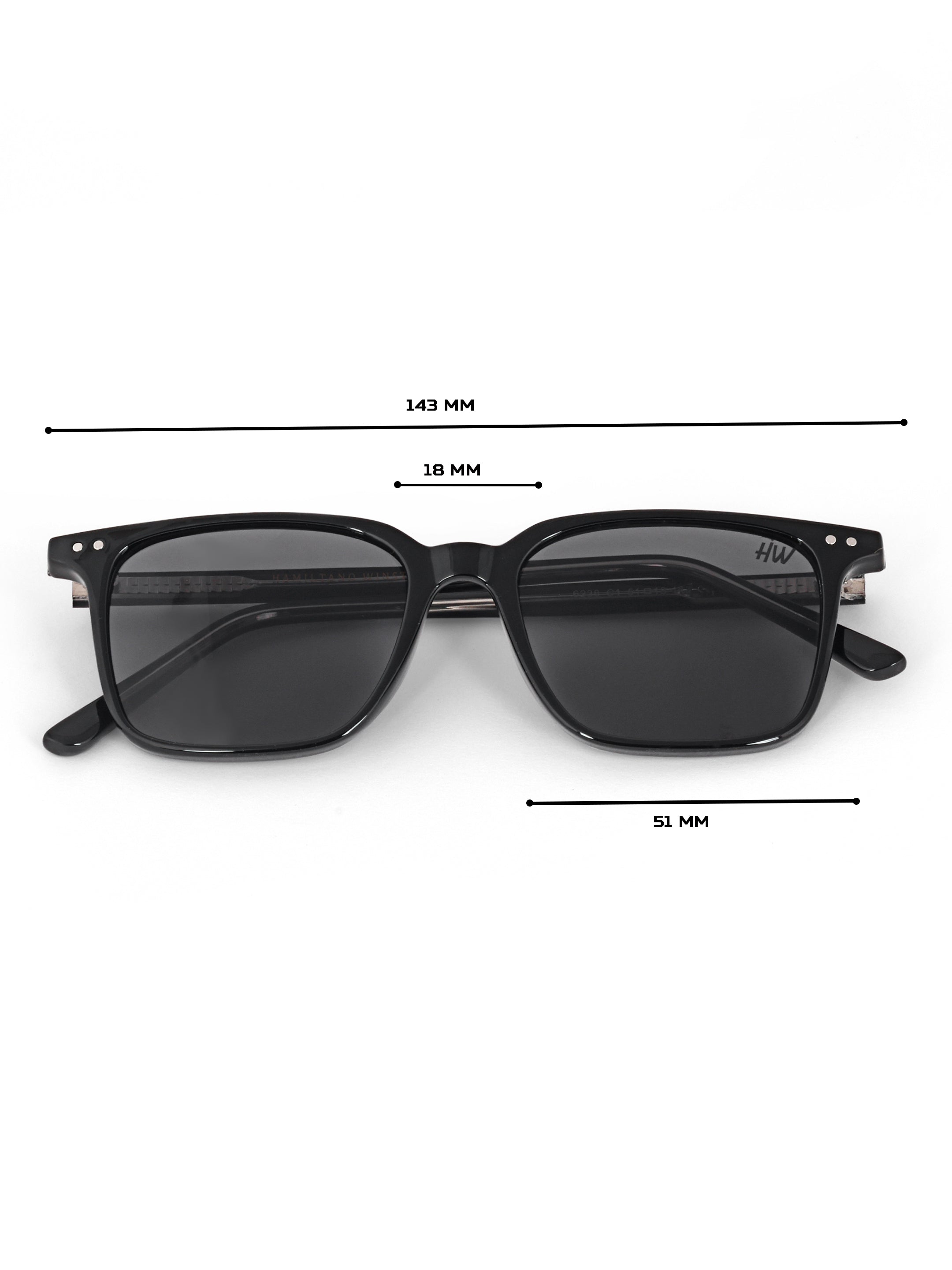 Men Wayfarer UV Protected Sunglasses Dark Brown
