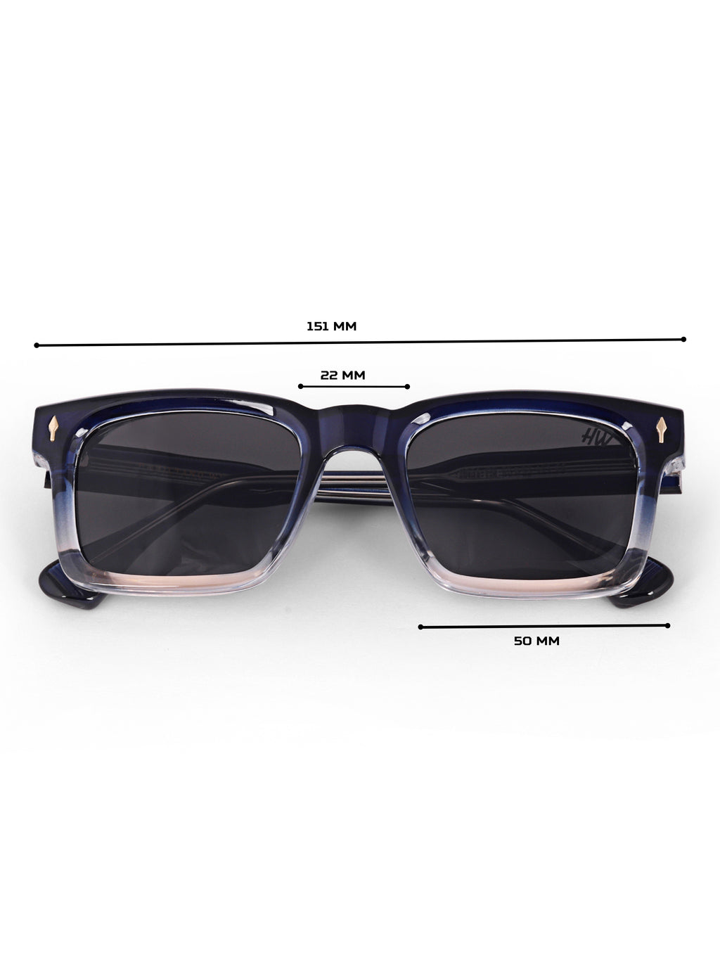 Men Wayfarer UV Protected Sunglasses Black