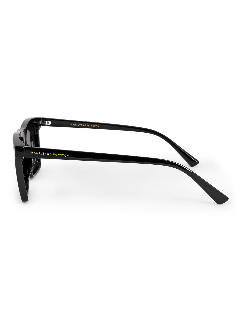Men's Classic Black Wayfarer UV Protected Sunglasses