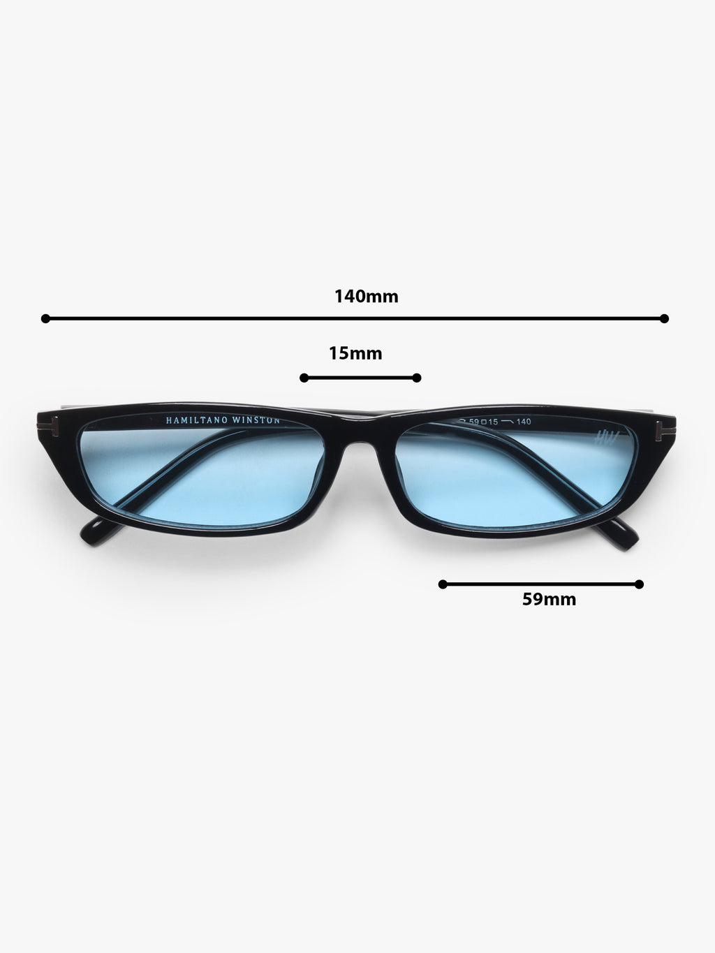 Vivara Candy Small Blue UV Protected Womens Sunglasses