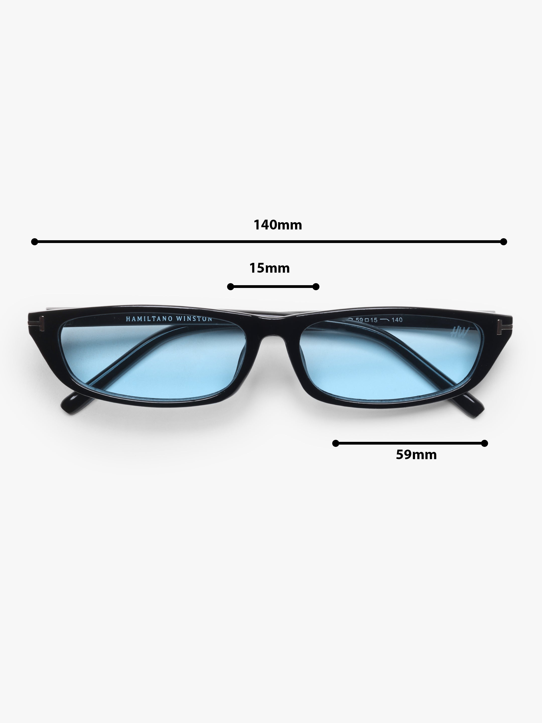 Vivara Candy Small Blue UV Protected Womens Sunglasses