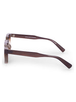 Women's Leopard Brown Hexagon Sunglasses