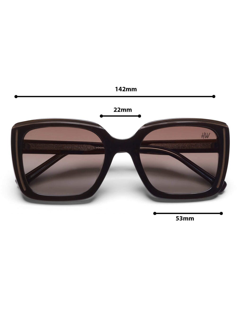 Zivah Brown UV Protected UV Protected Womens Sunglasses