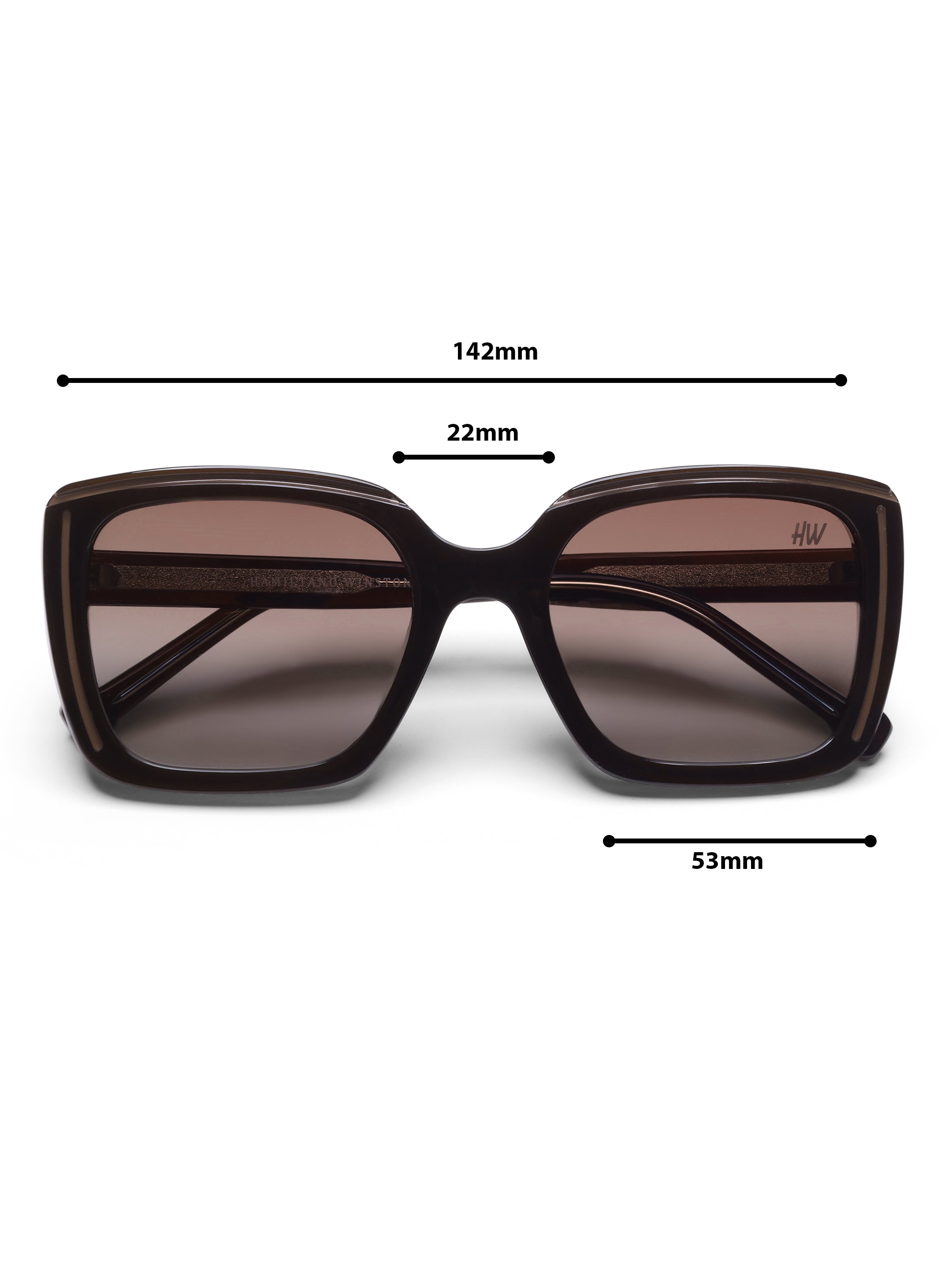 Zivah Brown UV Protected UV Protected Womens Sunglasses