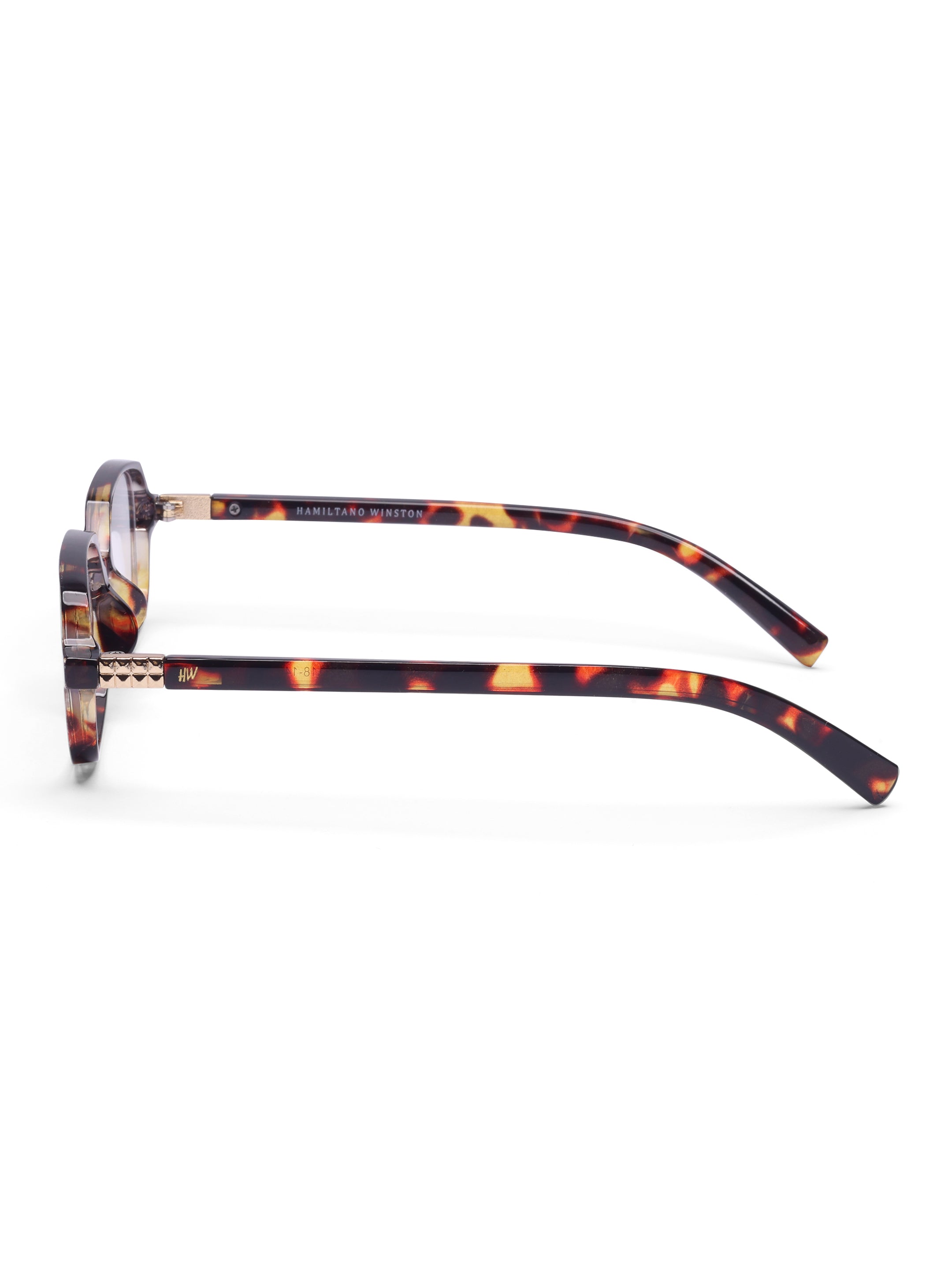 Women's Small Leopard Rectangle Sunglasses