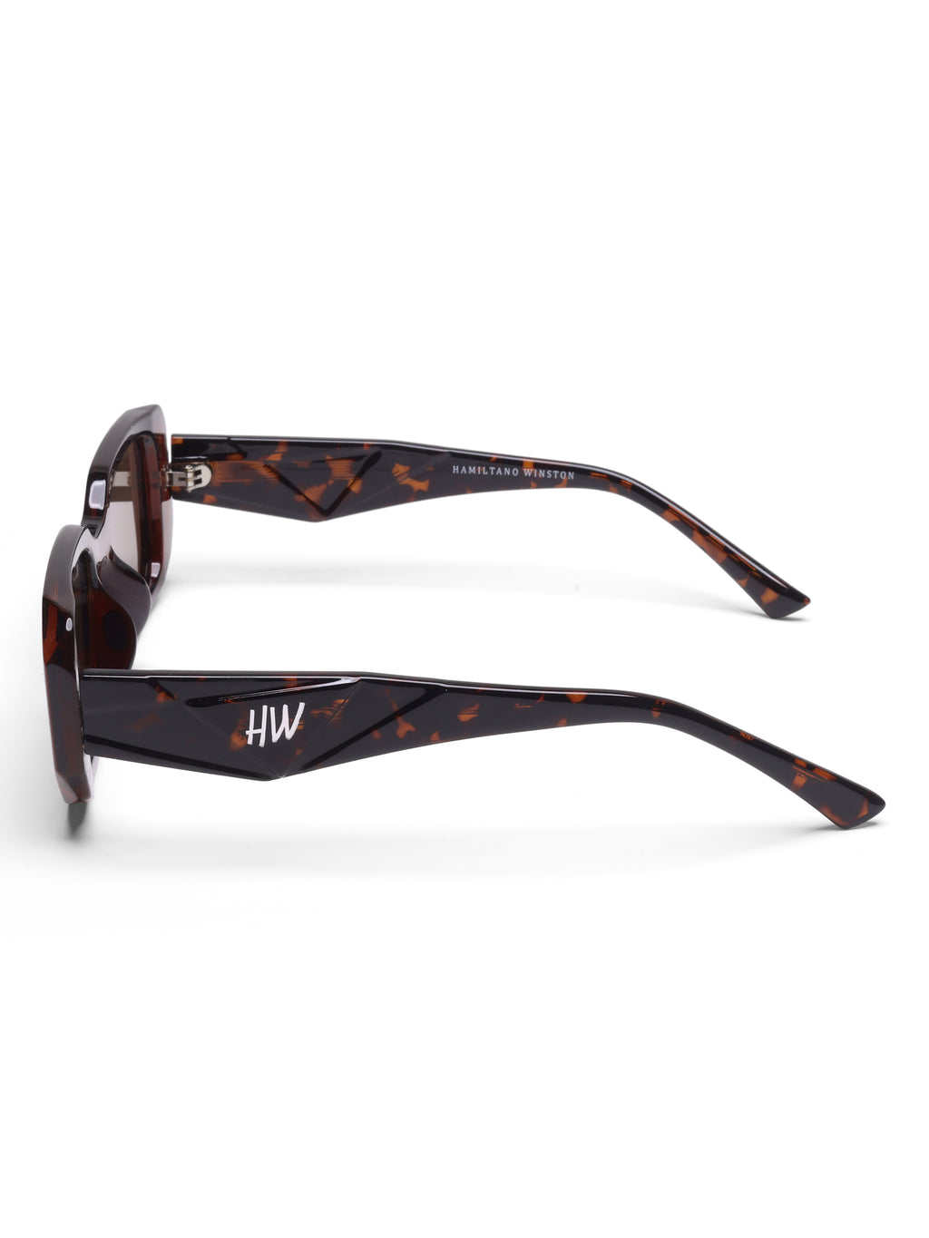 Aveline Oval Brown UV Protected Womens Sunglasses