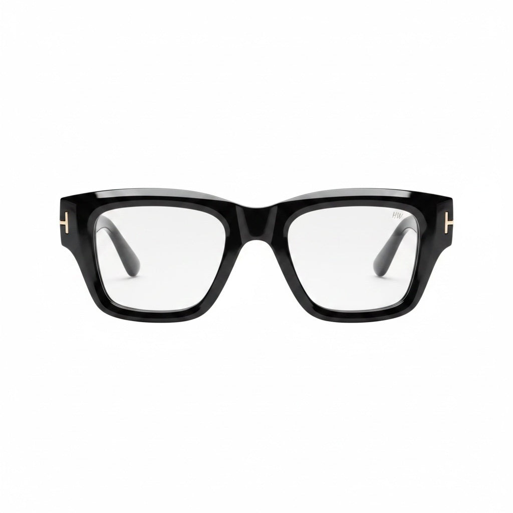 Gladiator Mens Black Transparent Sunglasses