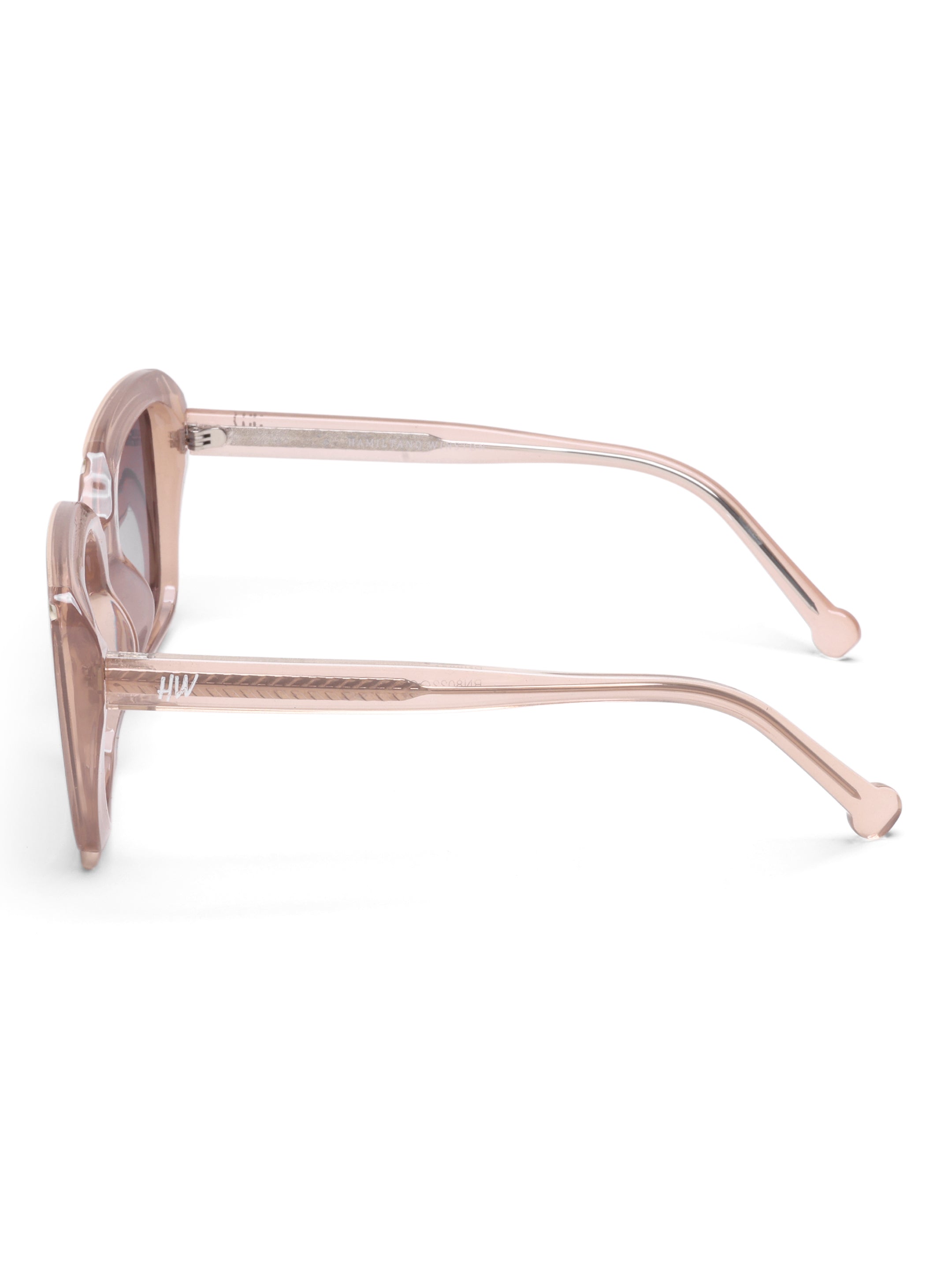 Isola Pink Square UV Protected Womens Sunglasses