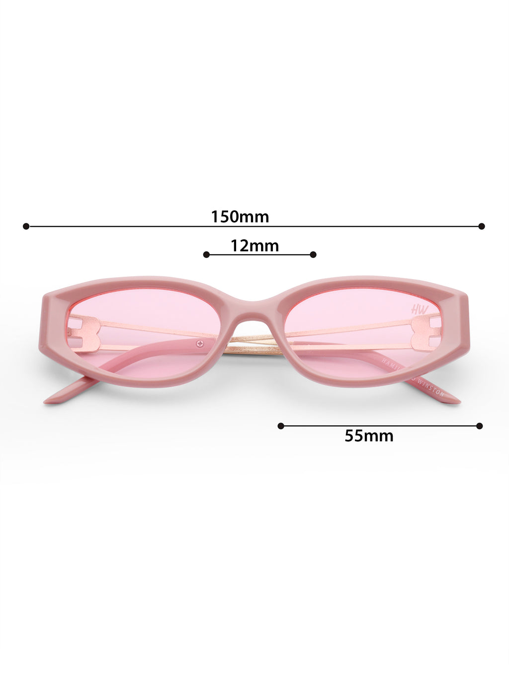 Women's Cat Eye Pink Sunglasses