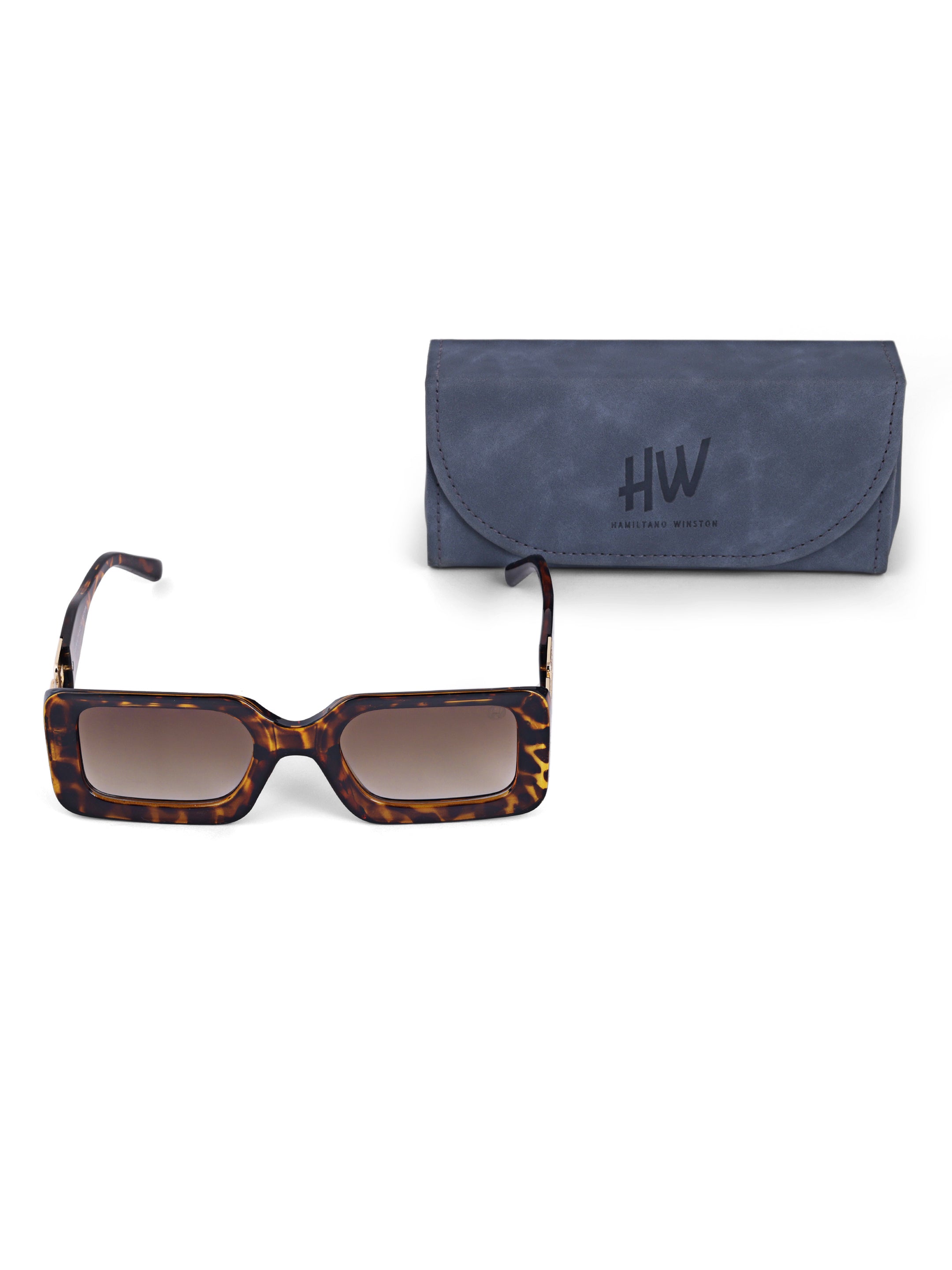 Leopard Wayfarer Women UV Protected Sunglasses