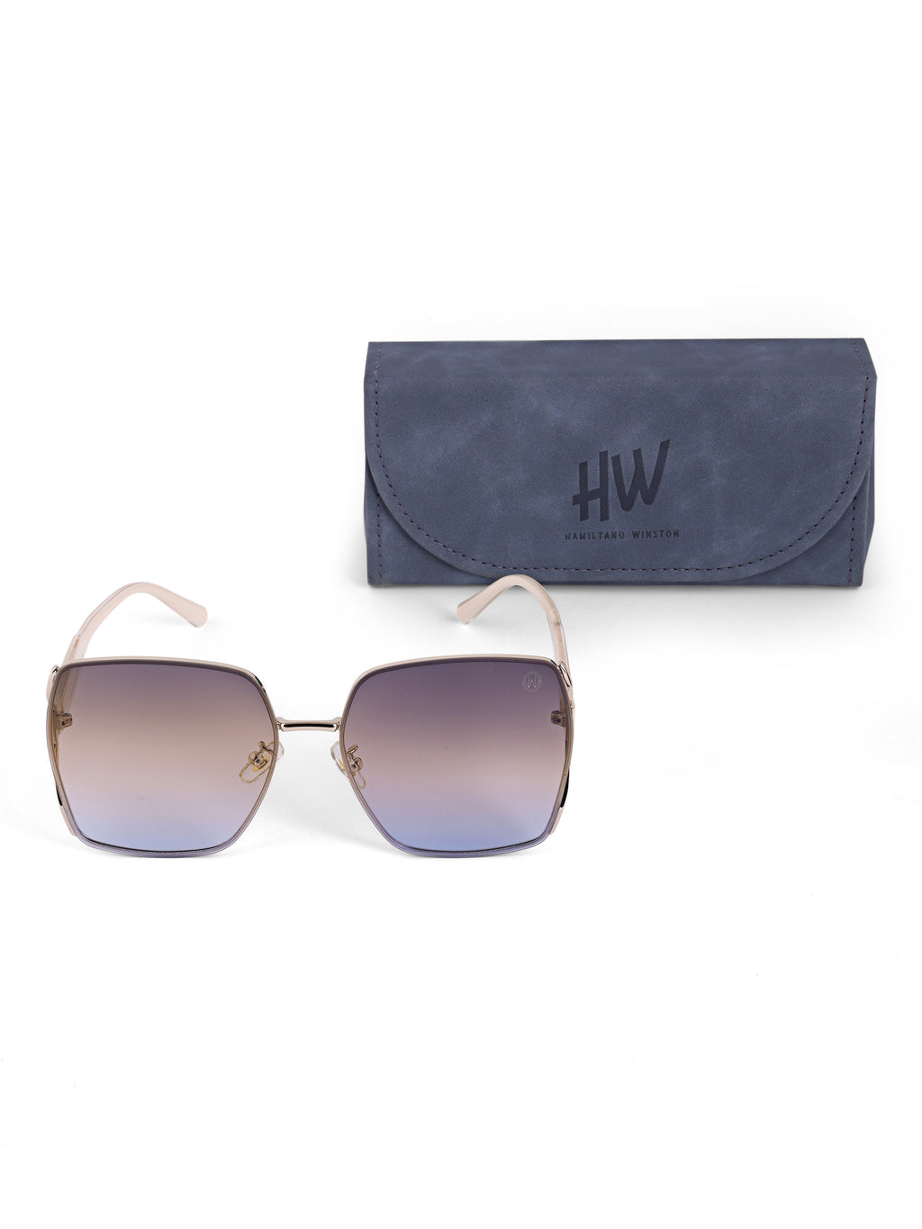 Women Square UV Protected Sunglasses