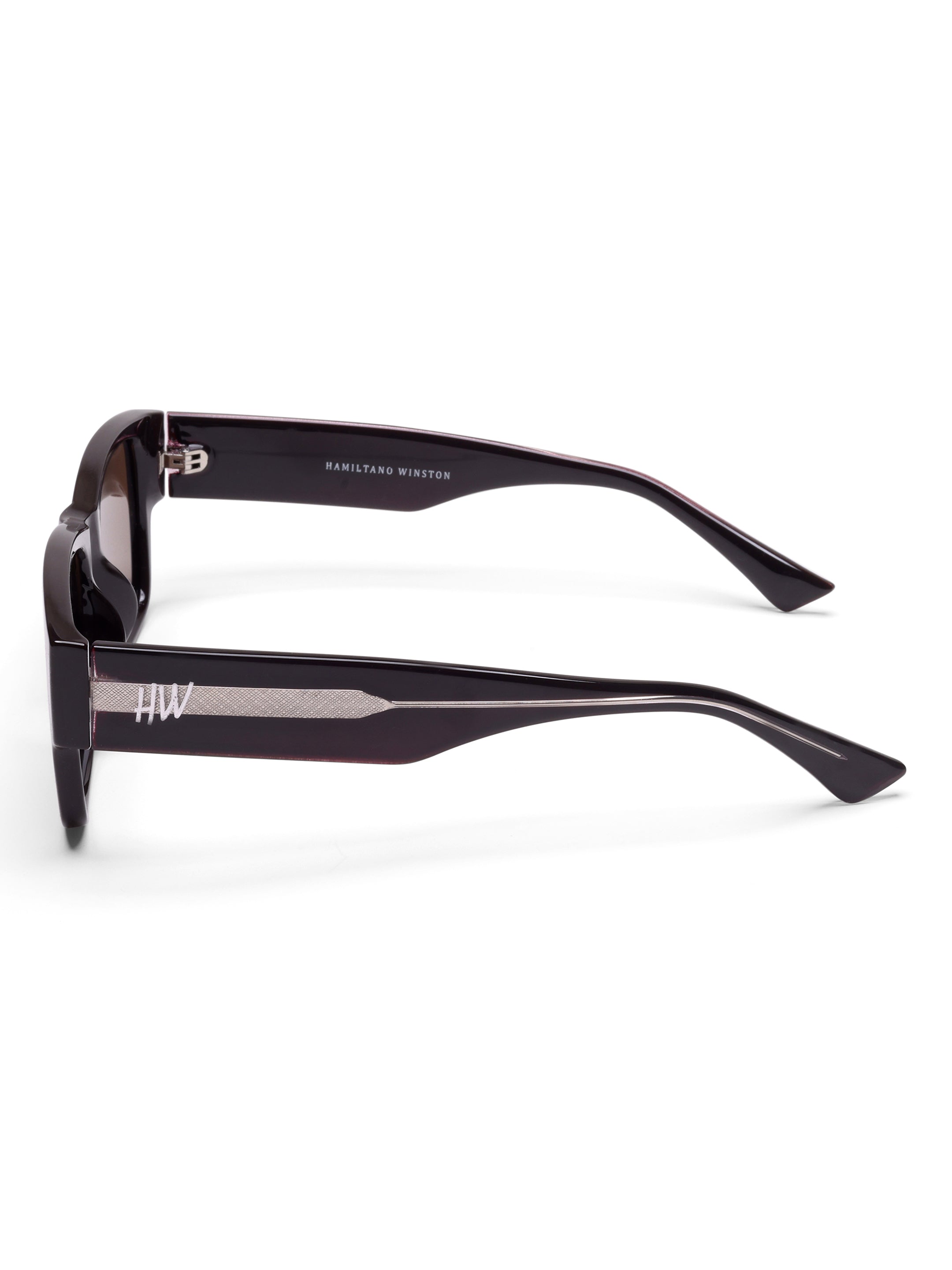 Rogue Brown Wayfarer Mens Sunglasses
