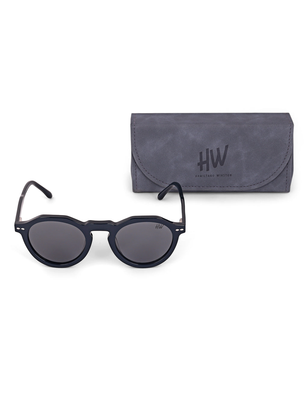 Black Women Round UV Protected Sunglasses