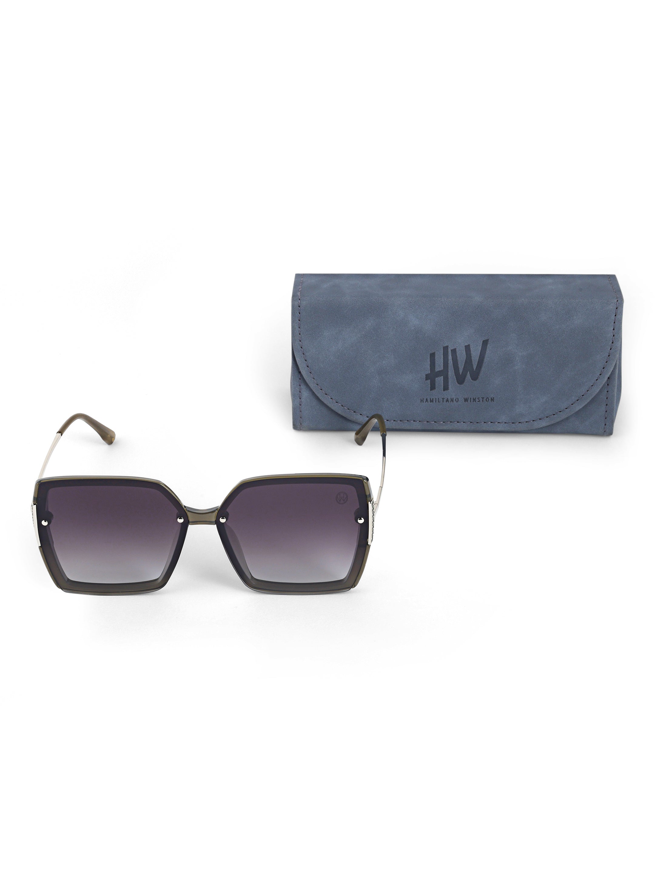 Oversize Square Women UV Protected Sunglasses