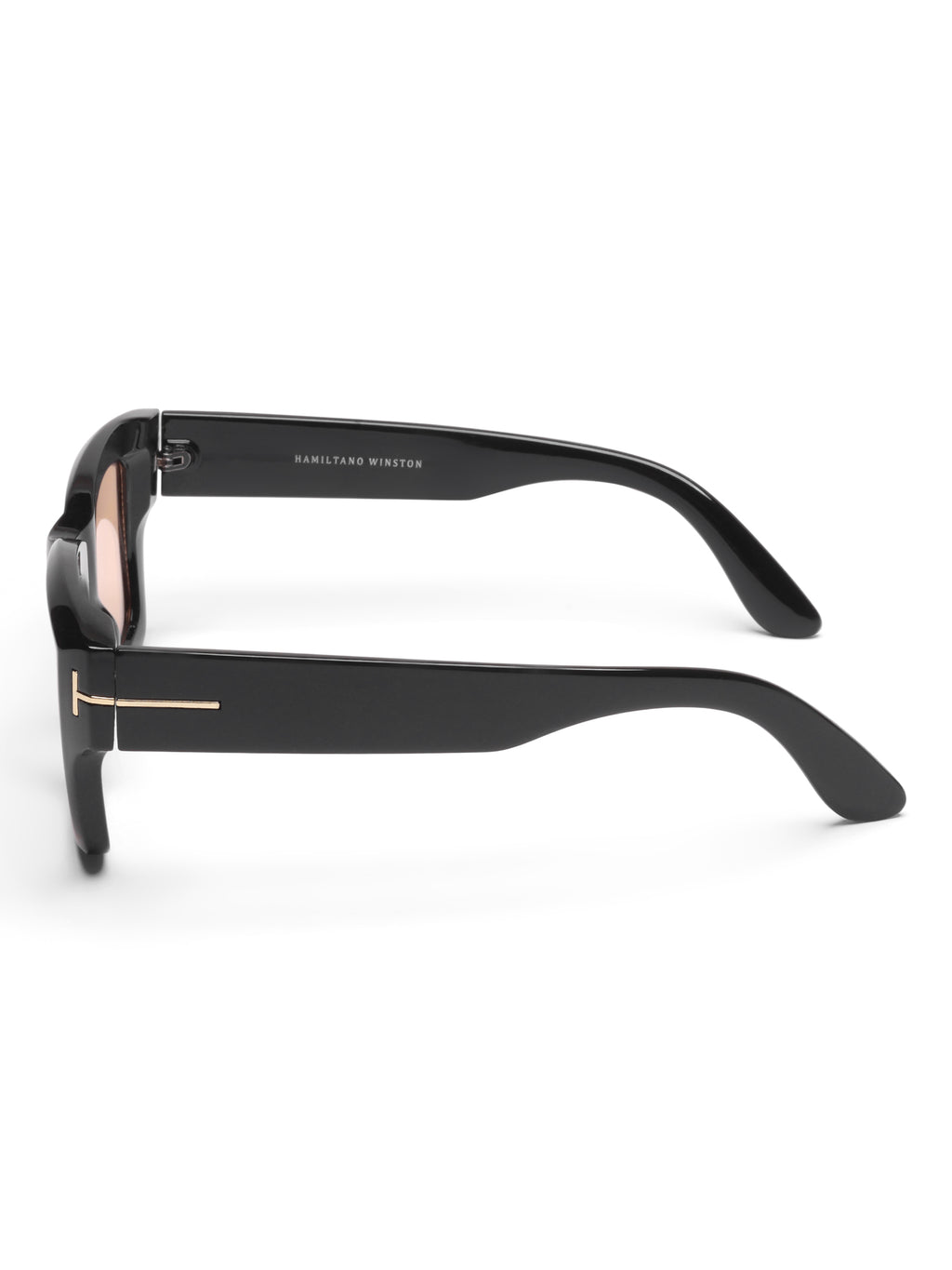 Maverick Peach Wayfarer Mens Sunglasses