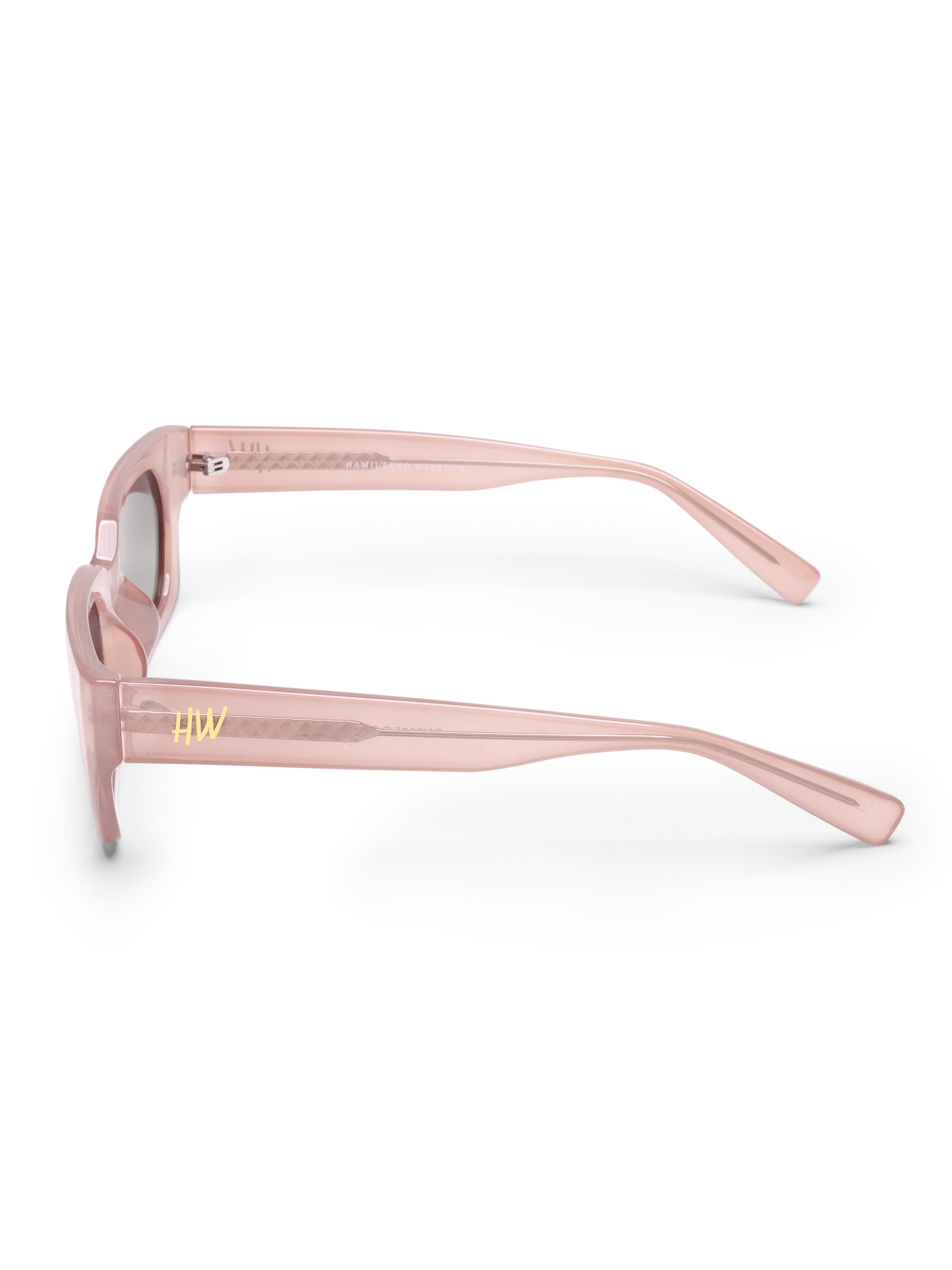 Savina Peach Wayfarer UV Protected Womens Sunglasses