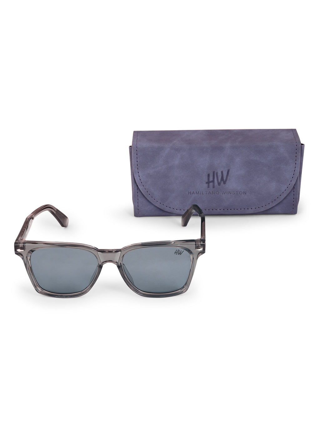 Men's Grey Wayfarer UV Protected Sunglasses