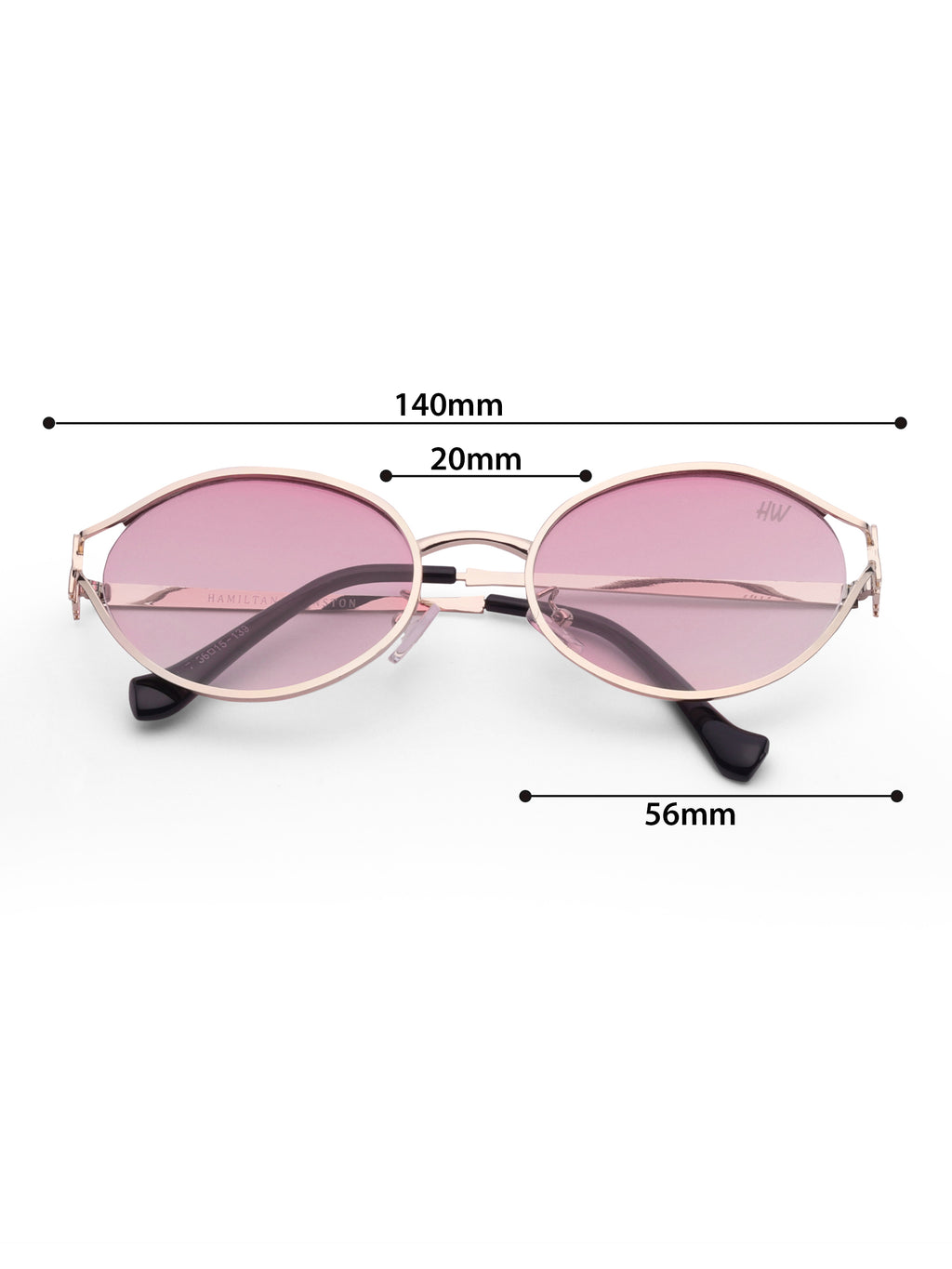 Women's Pink Cat Eye Sunglasses
