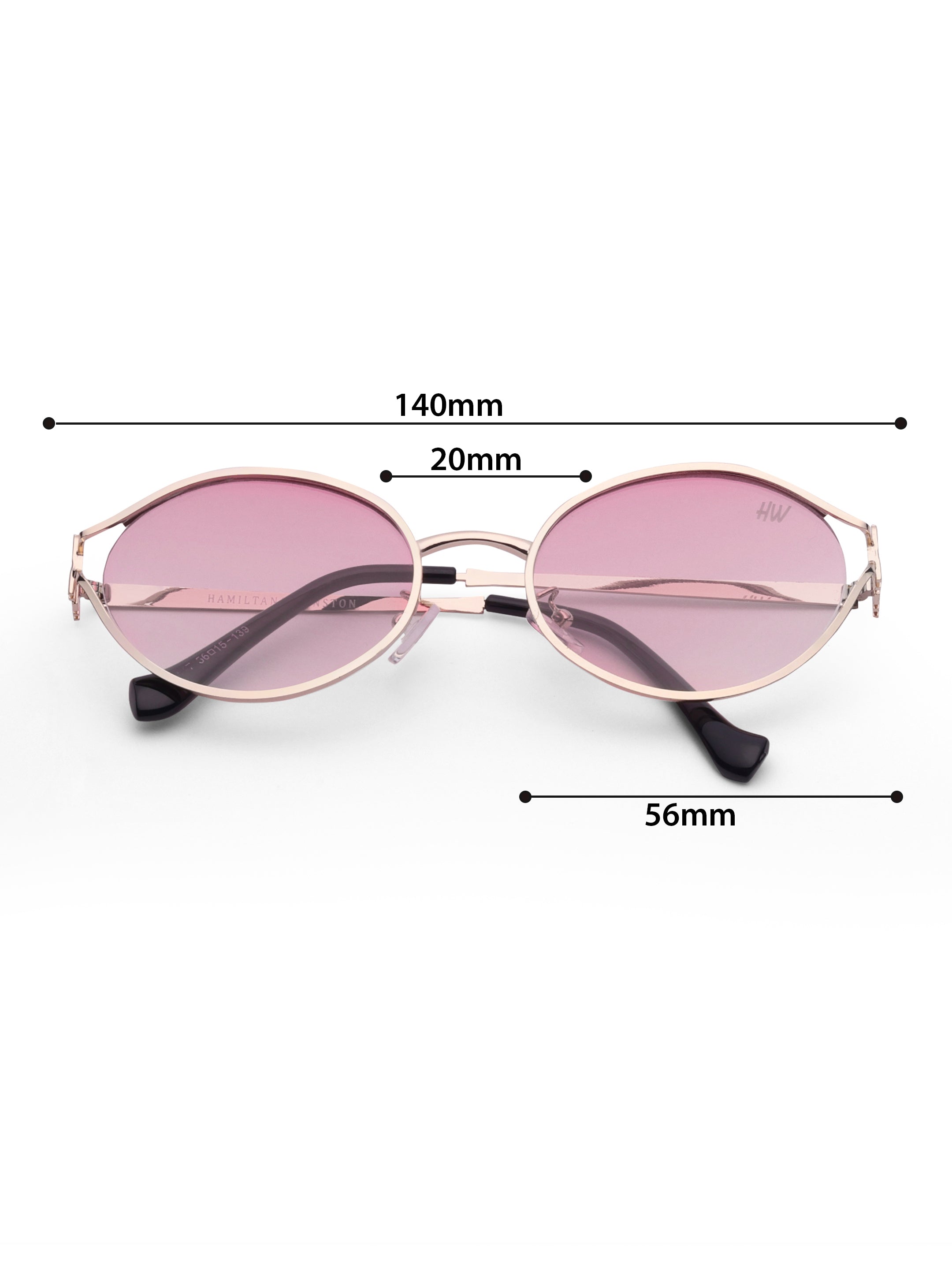 Women's Pink Cat Eye Sunglasses