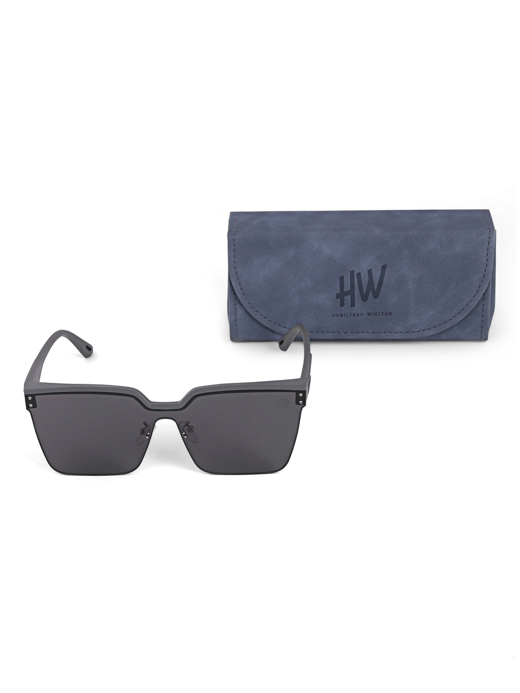 Black Square Women UV Protected Sunglasses