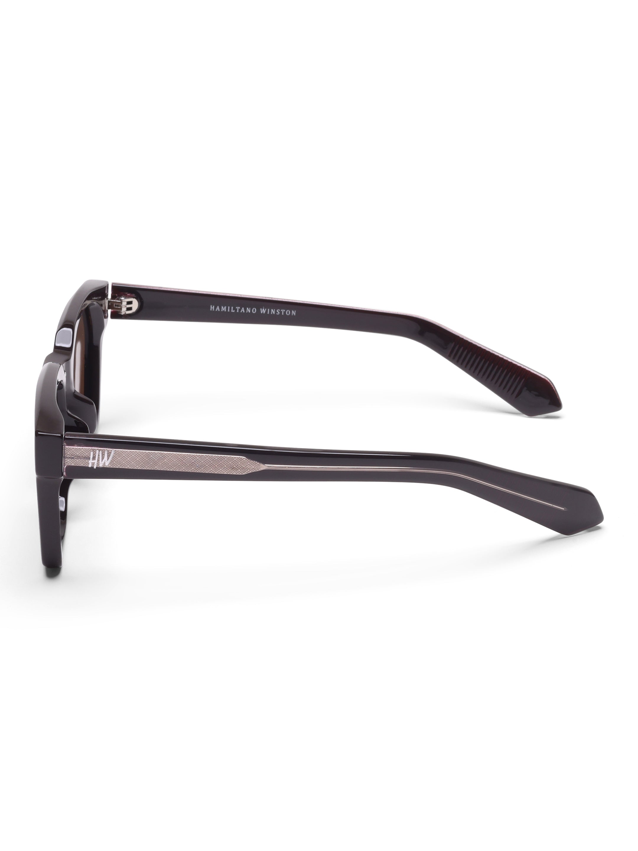Bellaro Brown Wayfarer Mens Sunglasses