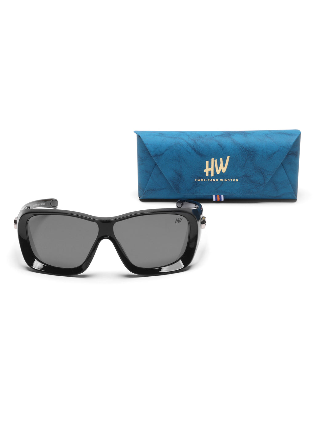 Avenor Black Sports Mens Sunglasses