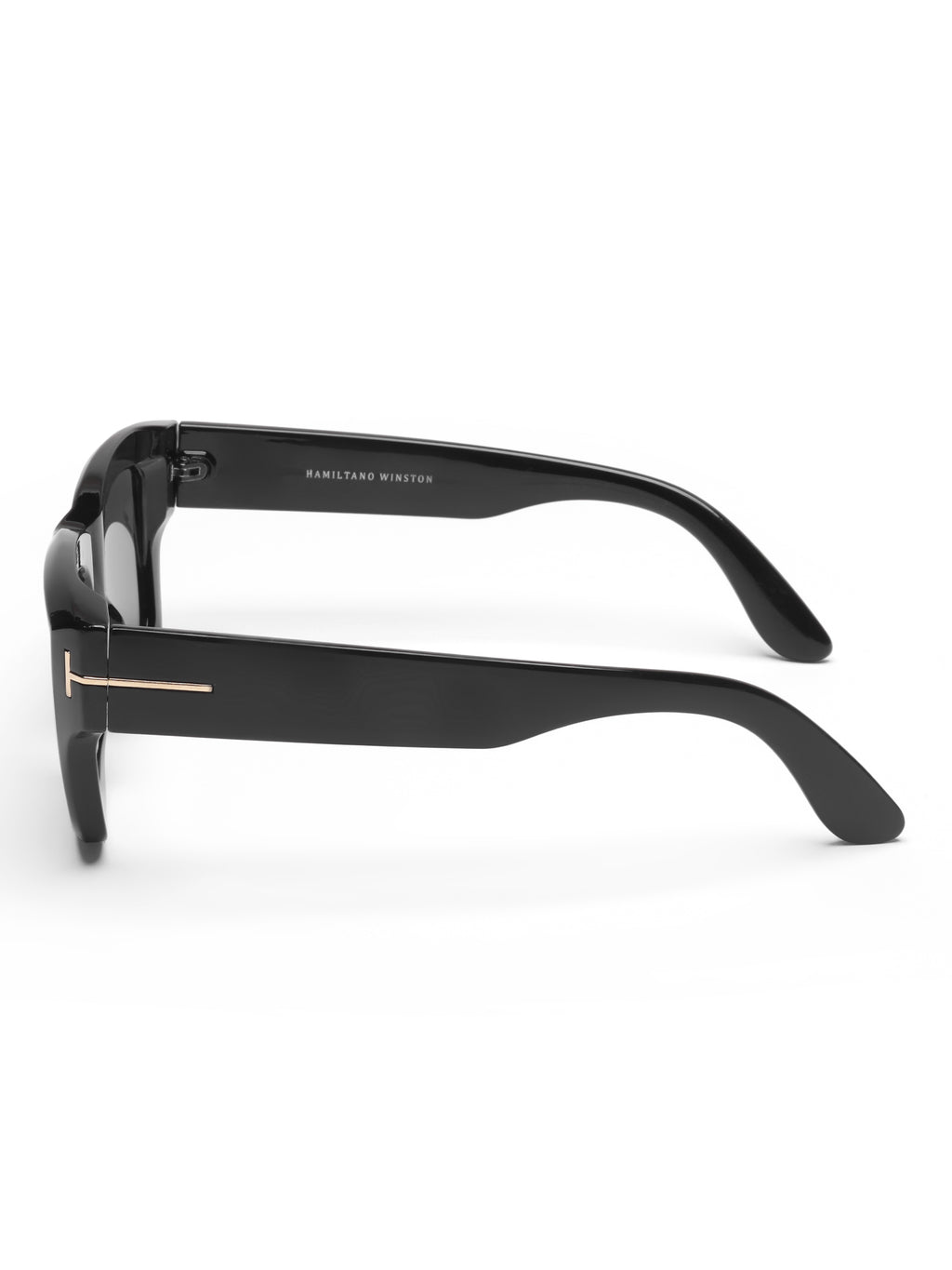 Blade Black Wayfarer Mens Sunglasses