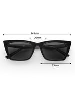 Women's Black Cat Eye Premium Sunglasses