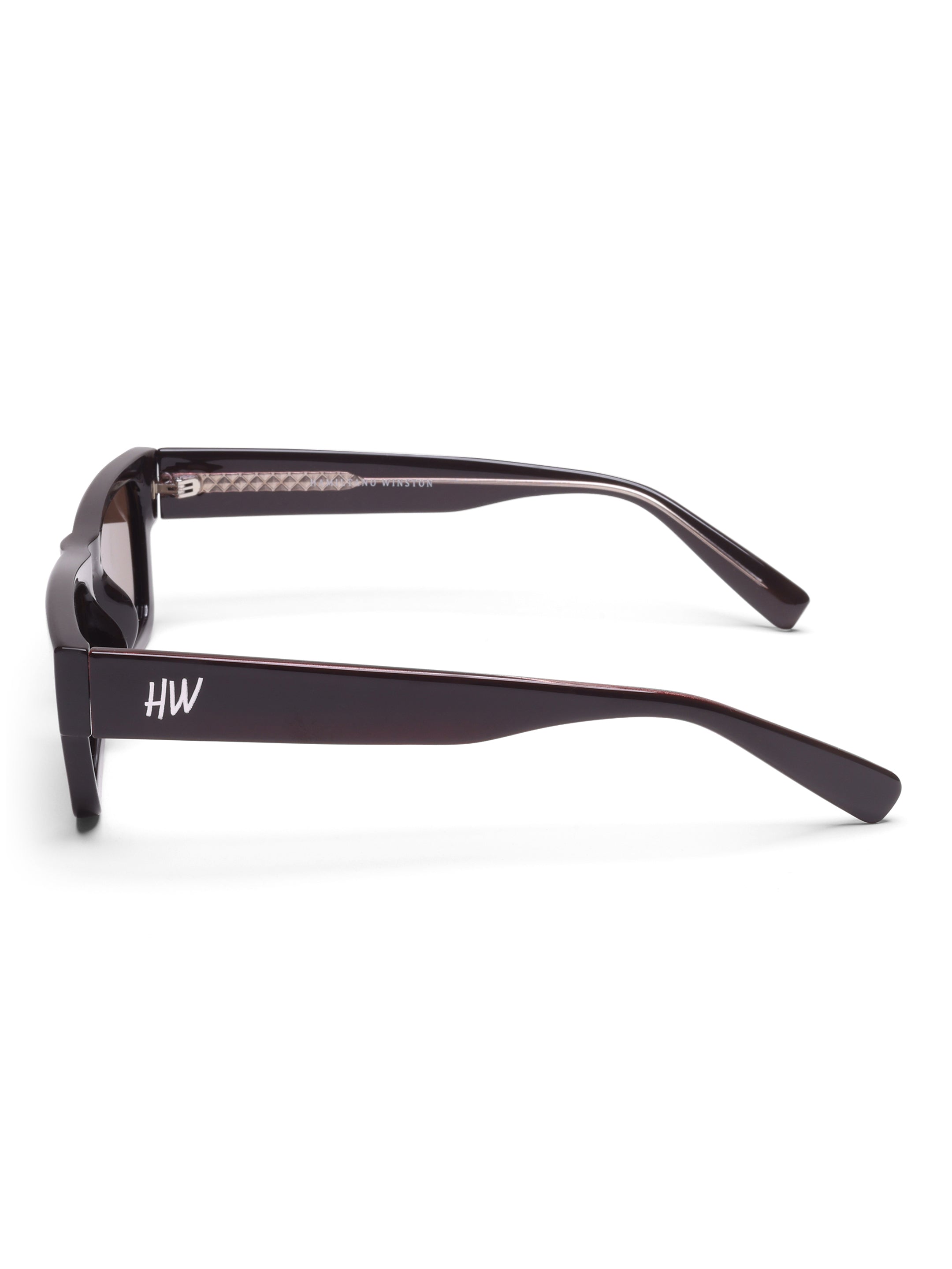 Orvix Brown Wayfarer Mens Sunglasses