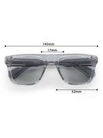 Men's Premium Grey Wayfarer Rectangular Sunglasses