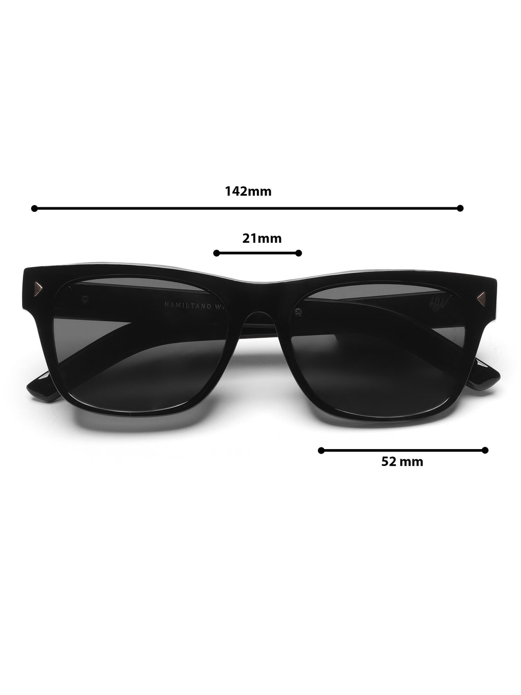 Kaelix UV Protected Wayfarer Men Sunglasses Black