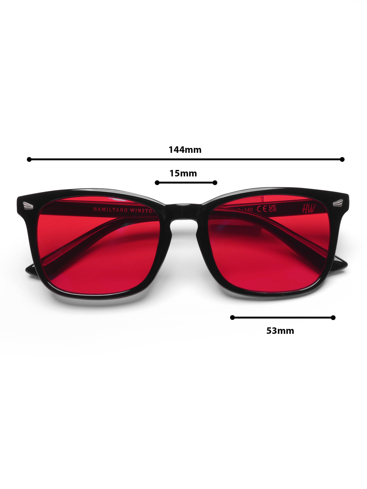 Zorven Wayfarer Red Men Sunglasses