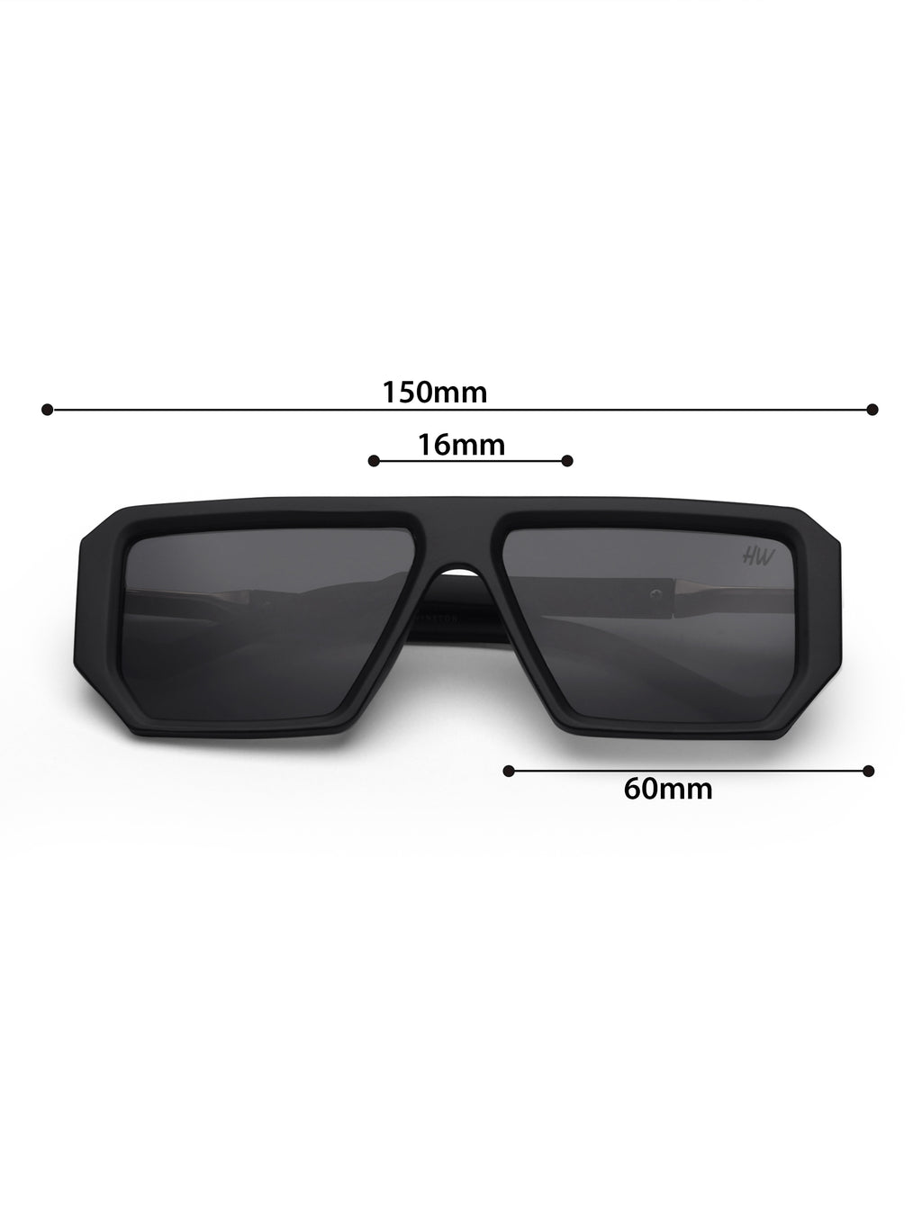 Men's UV Protected Gold Black Wayfarer Sunglasses