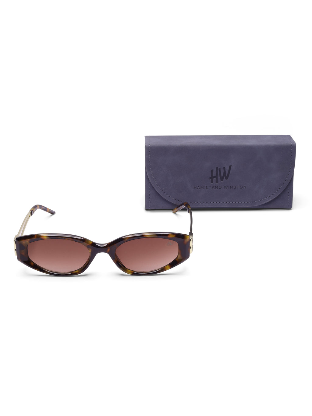 Women's Leopard Brown Cat Eye Sunglasses