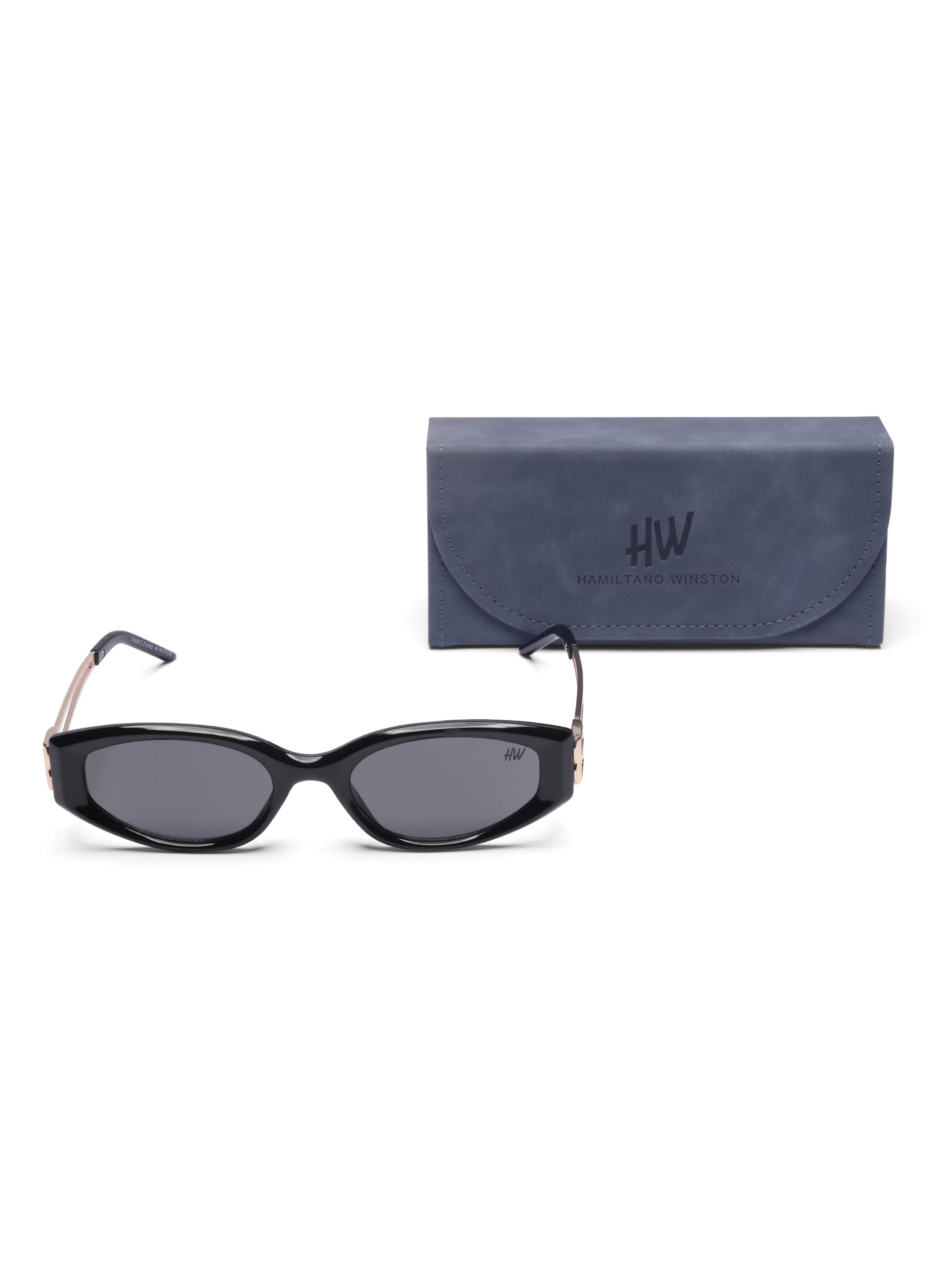 Women's Black Cat Eye Sunglasses