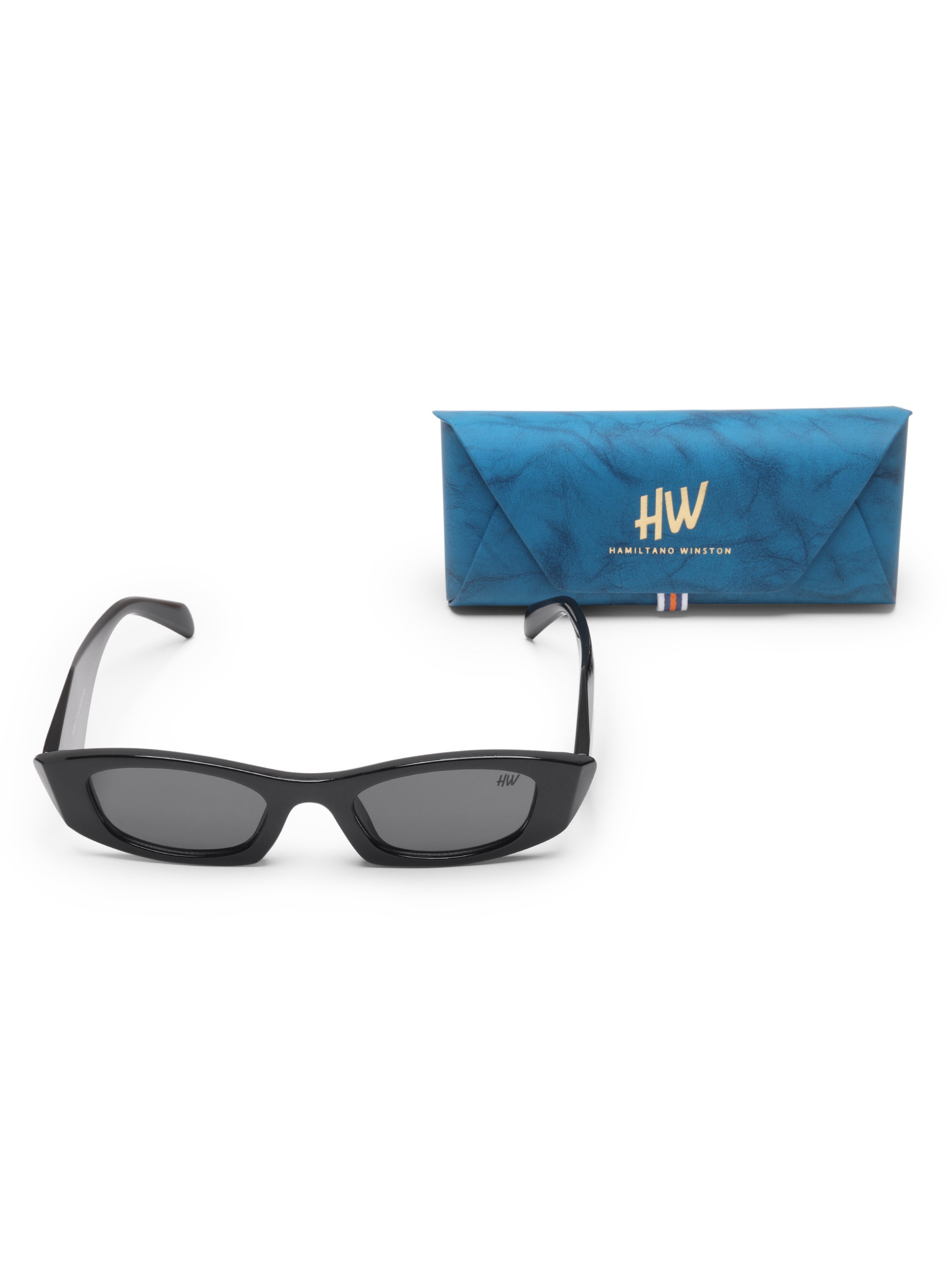 Sienna Black Cat Eye UV Protected Womens Sunglasses
