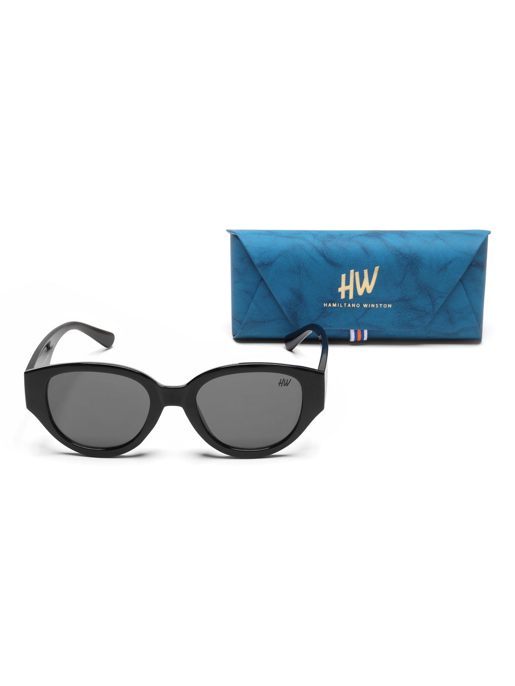 Lumina Black UV Protected Womens Sunglasses